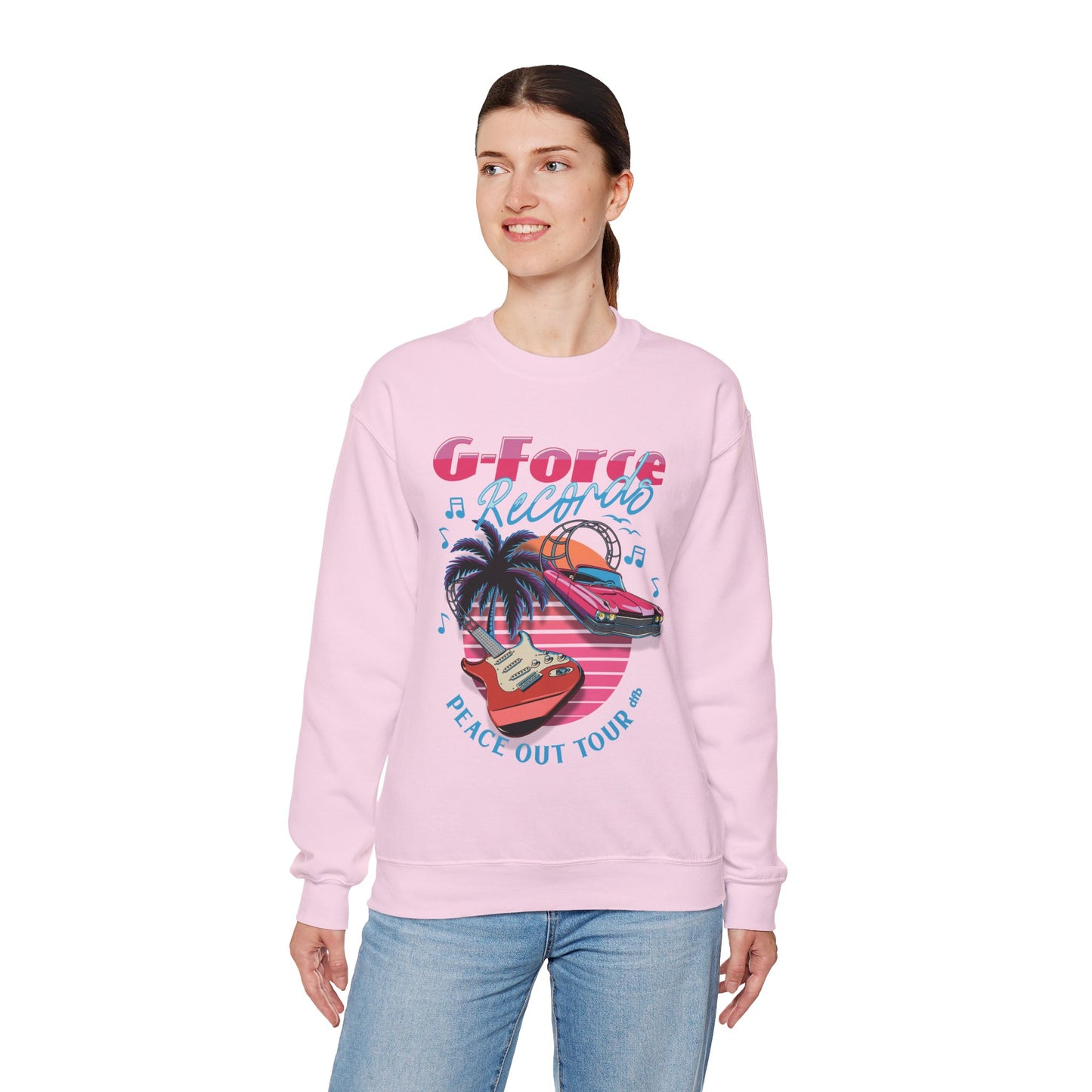 Peace Out Tour - Adult Crewneck Sweatshirt