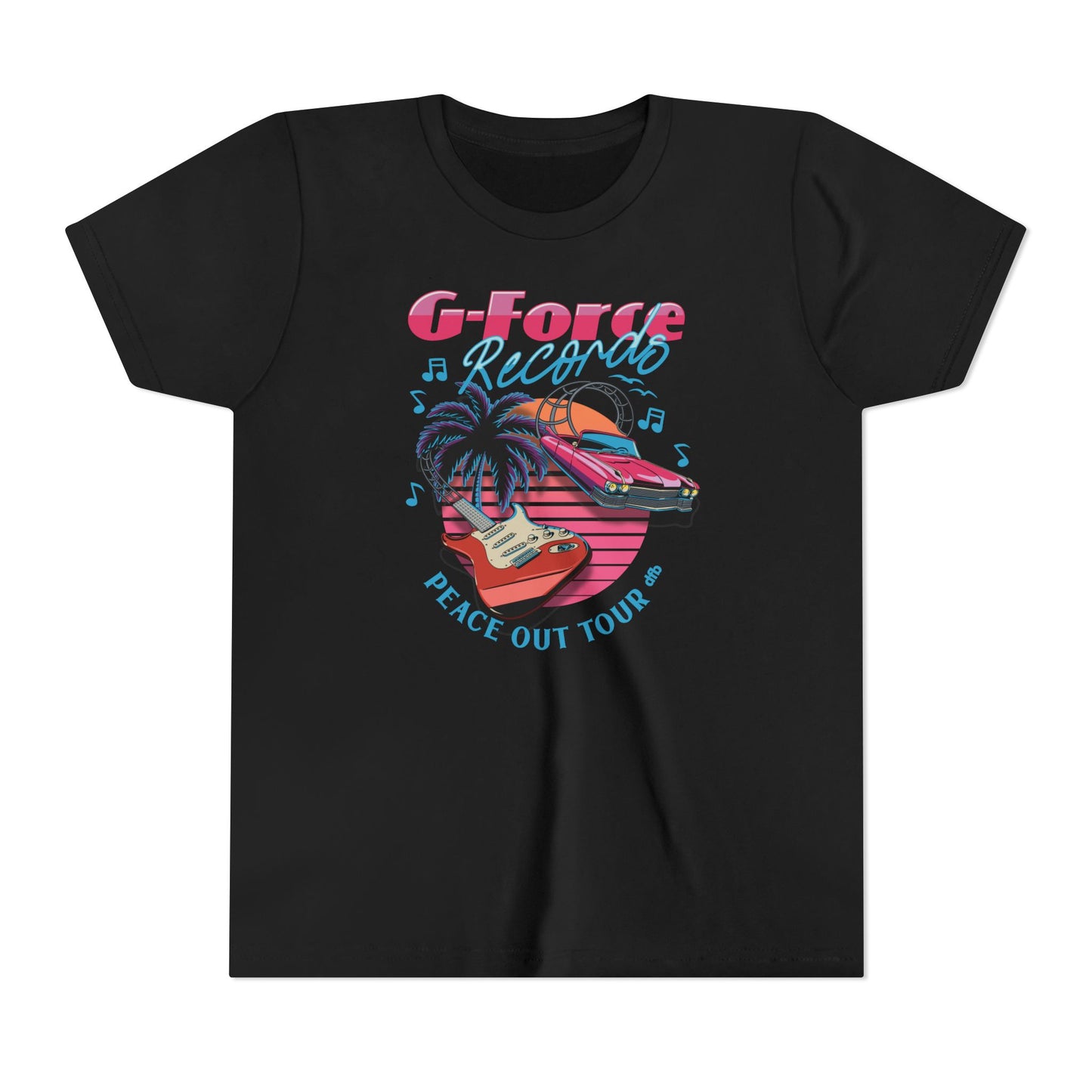 Peace Out Tour - Kid's Short Sleeve Tee Shirt