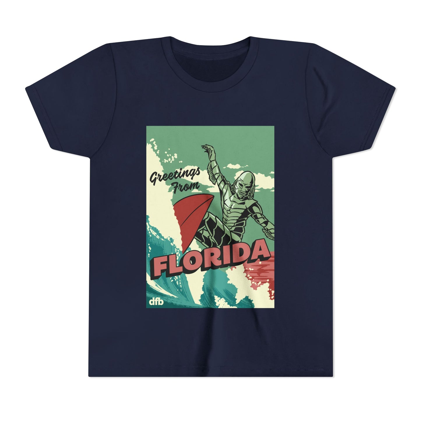 Monsters on Vacation - Kid's Tee Shirt