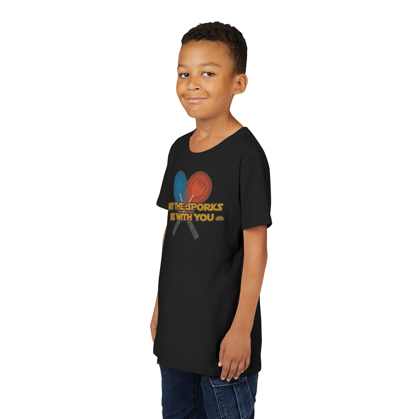 May the Sporks Be With You - Kid's Short Sleeve Tee Shirt