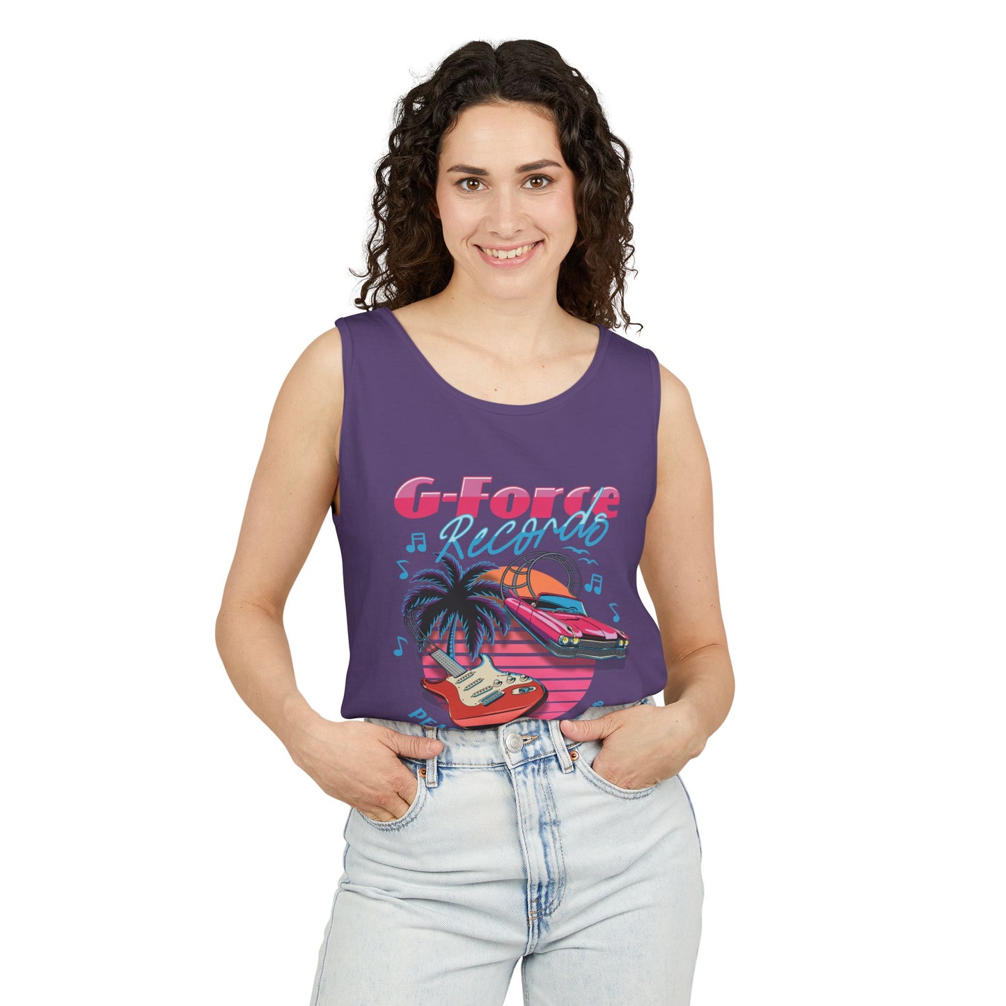 Peace Out Tour - Unisex Garment-Dyed Tank Top