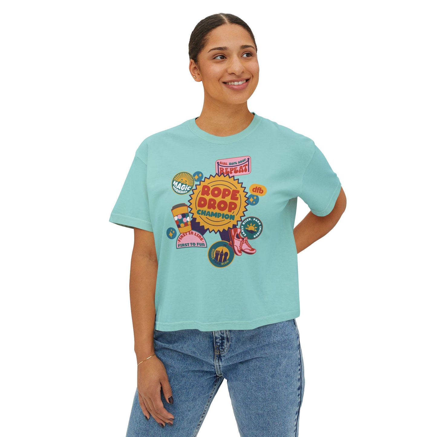 Rope Drop Champion - Women's Boxy Tee
