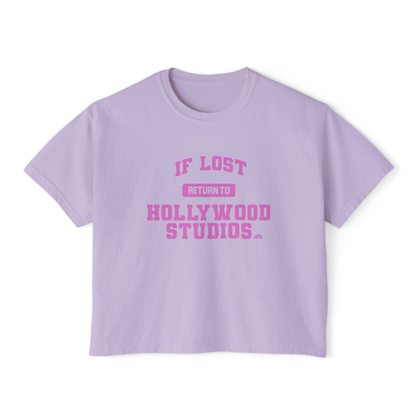 If Lost, Return to the Parks - Women's Boxy Tee