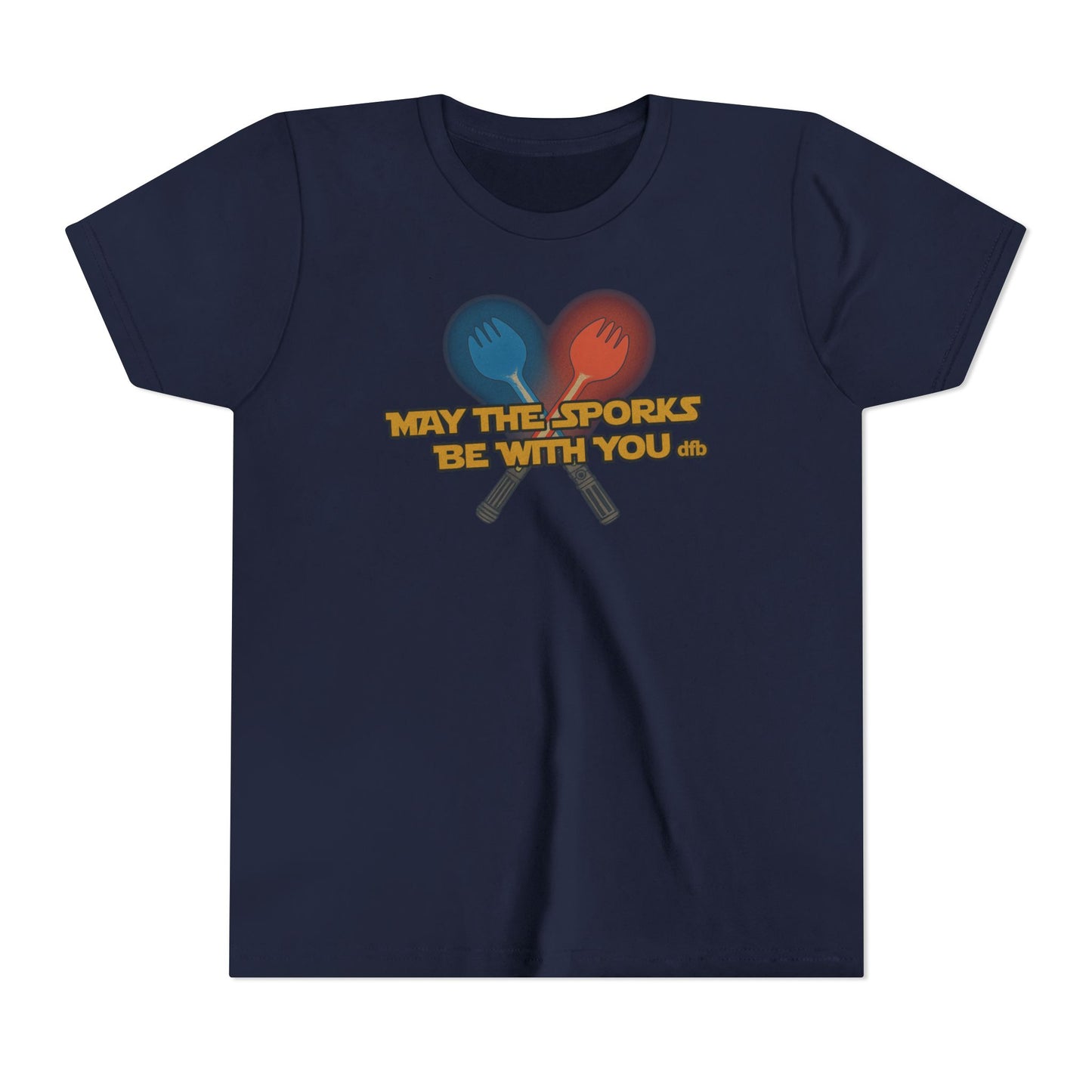 May the Sporks Be With You - Kid's Short Sleeve Tee Shirt