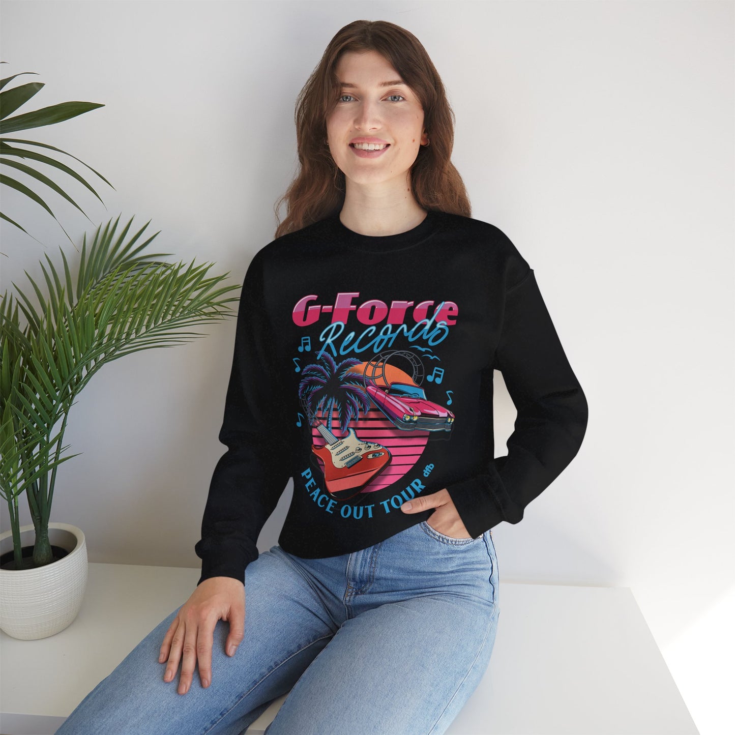 Peace Out Tour - Adult Crewneck Sweatshirt