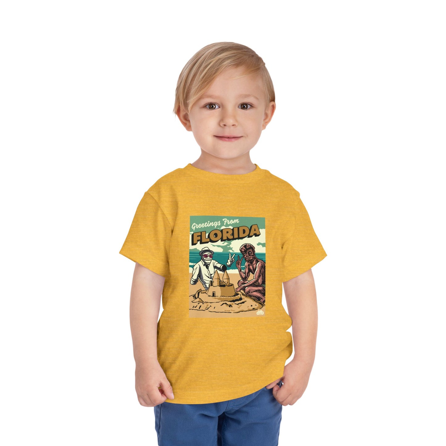 Monsters on Vacation - Toddler Tshirt