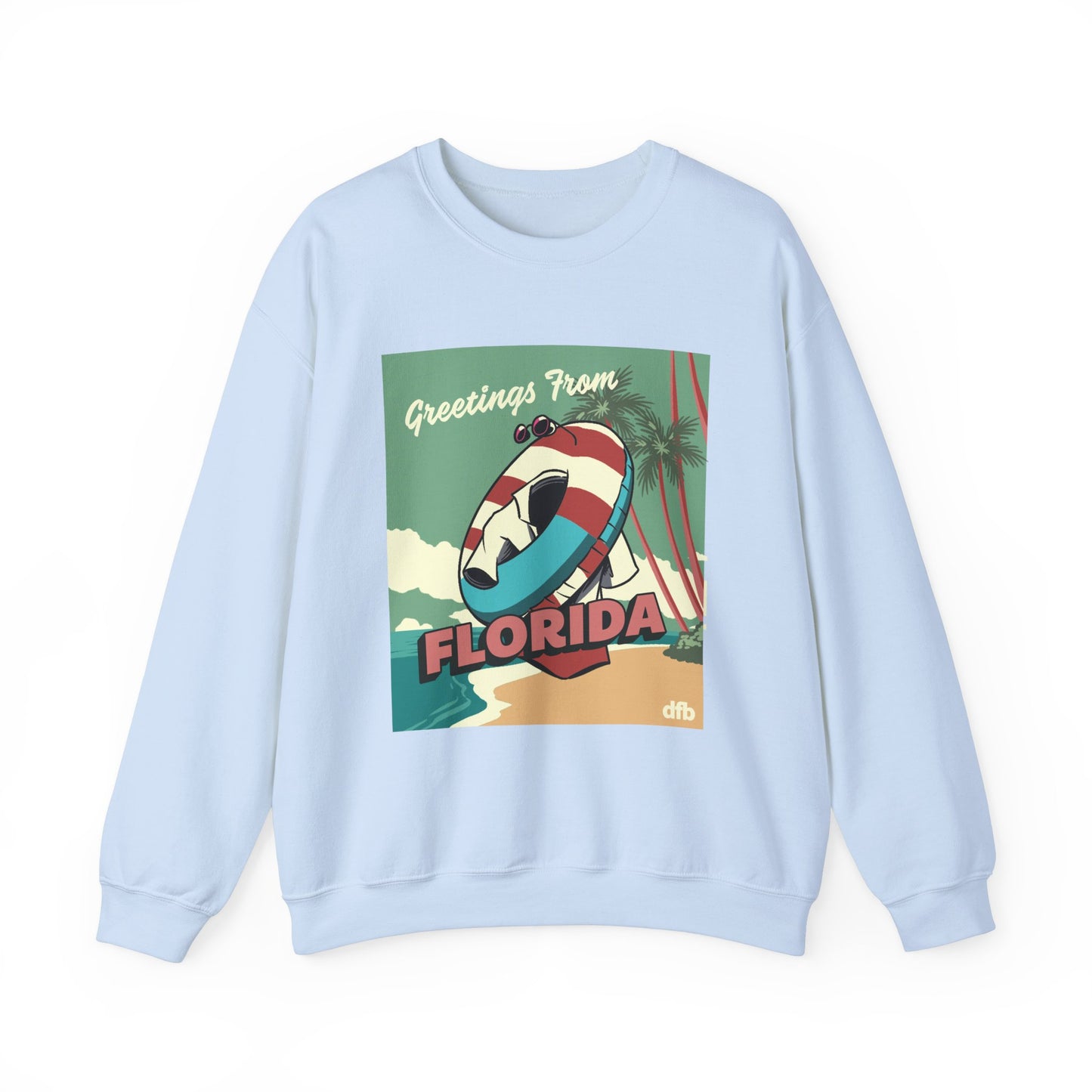 Monsters on Vacation - Adult Sweatshirt