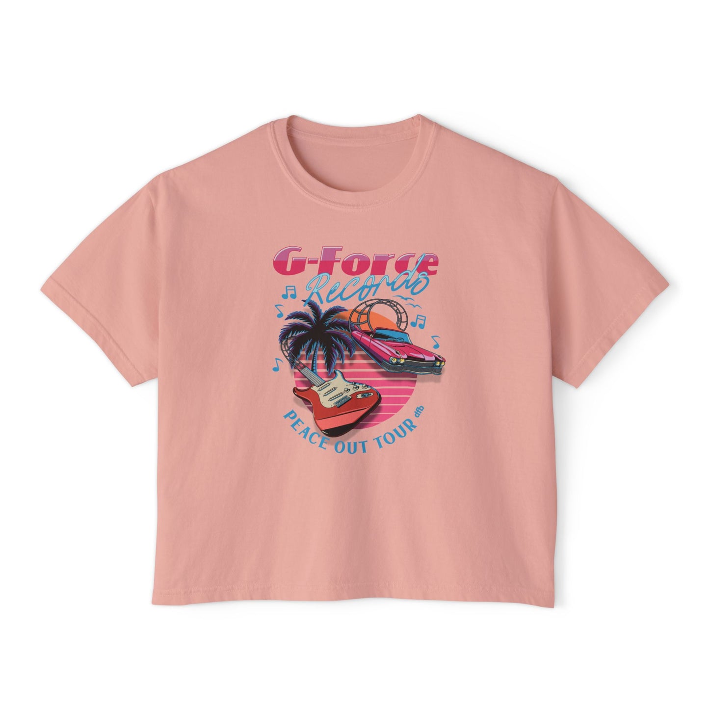 Peace Out Tour - Women's Boxy Tee