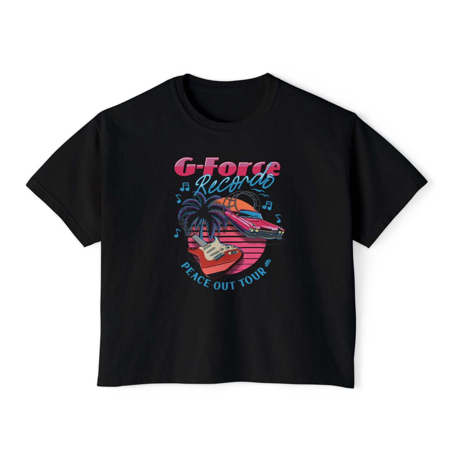 Peace Out Tour - Women's Boxy Tee