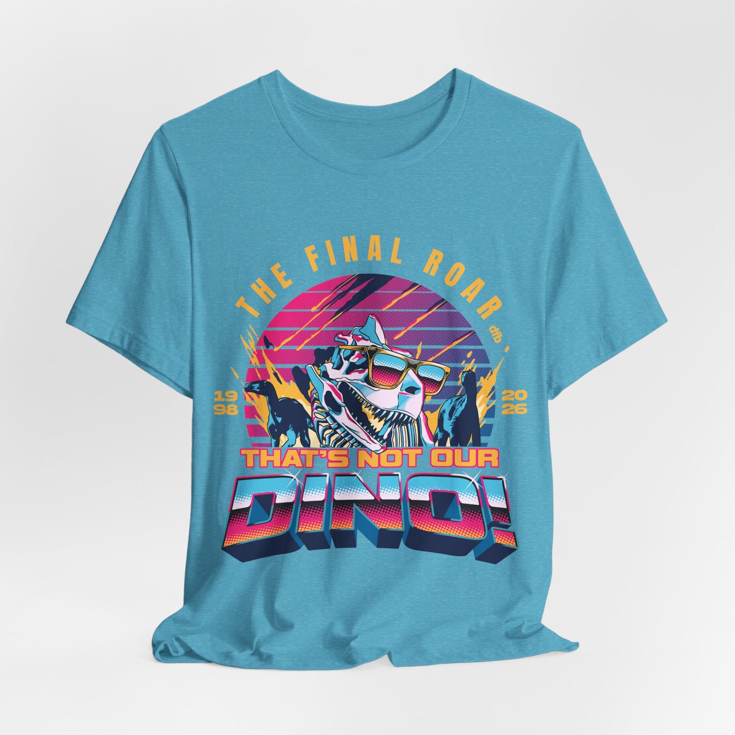 The Final Roar- DINOSAUR - Adult Tee Shirt