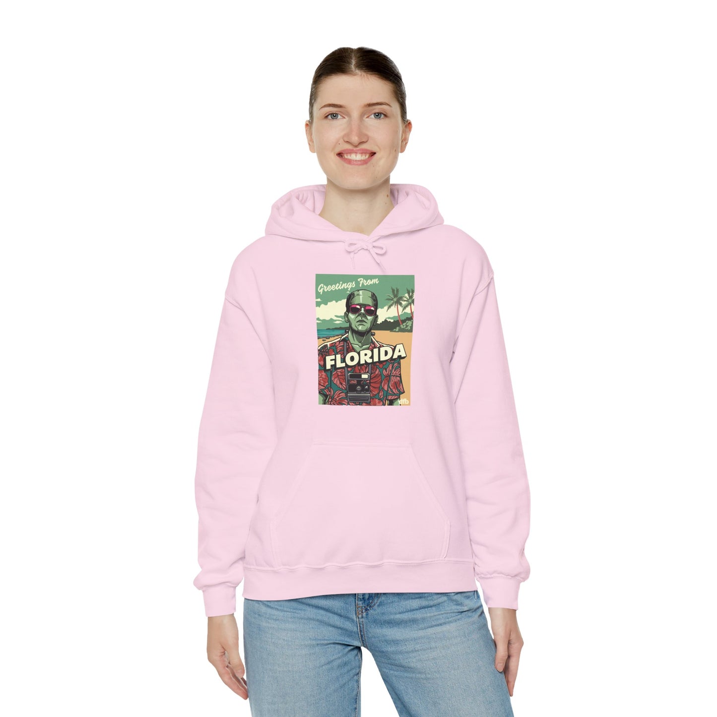 Monsters on Vacation - Adult Hoodie Sweatshirt