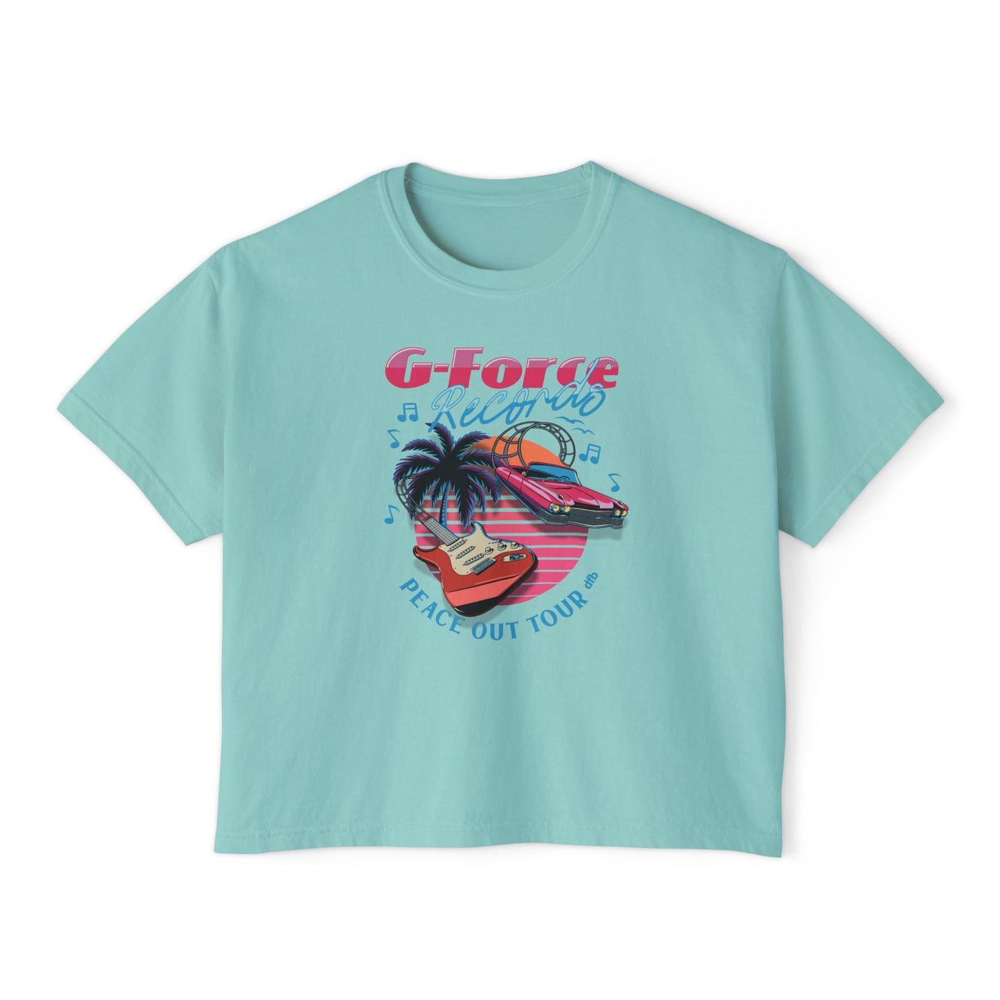 Peace Out Tour - Women's Boxy Tee