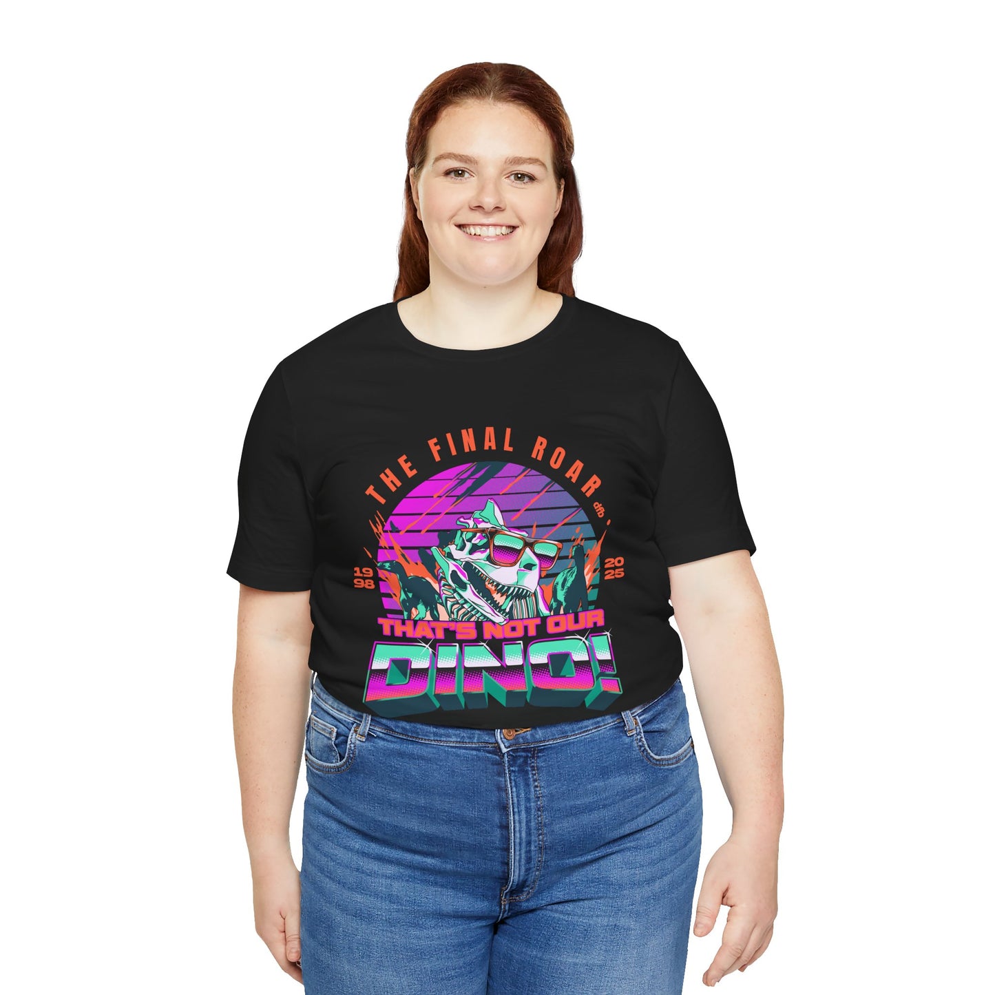 LIMITED EDITION - The Final Roar- DINOSAUR - Adult Tee Shirt