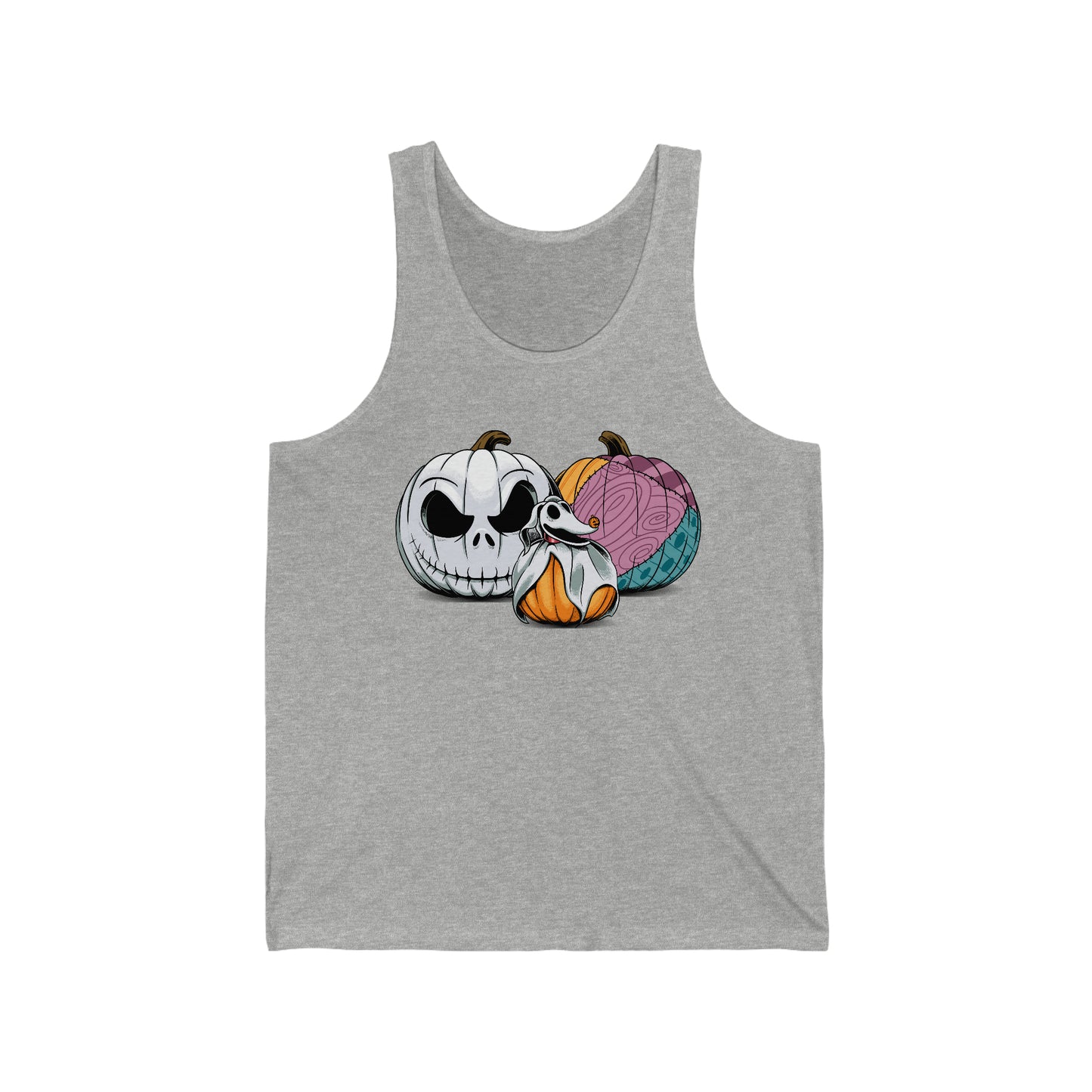 This Is Halloween Pumpkin Trio - Unisex Jersey Tank