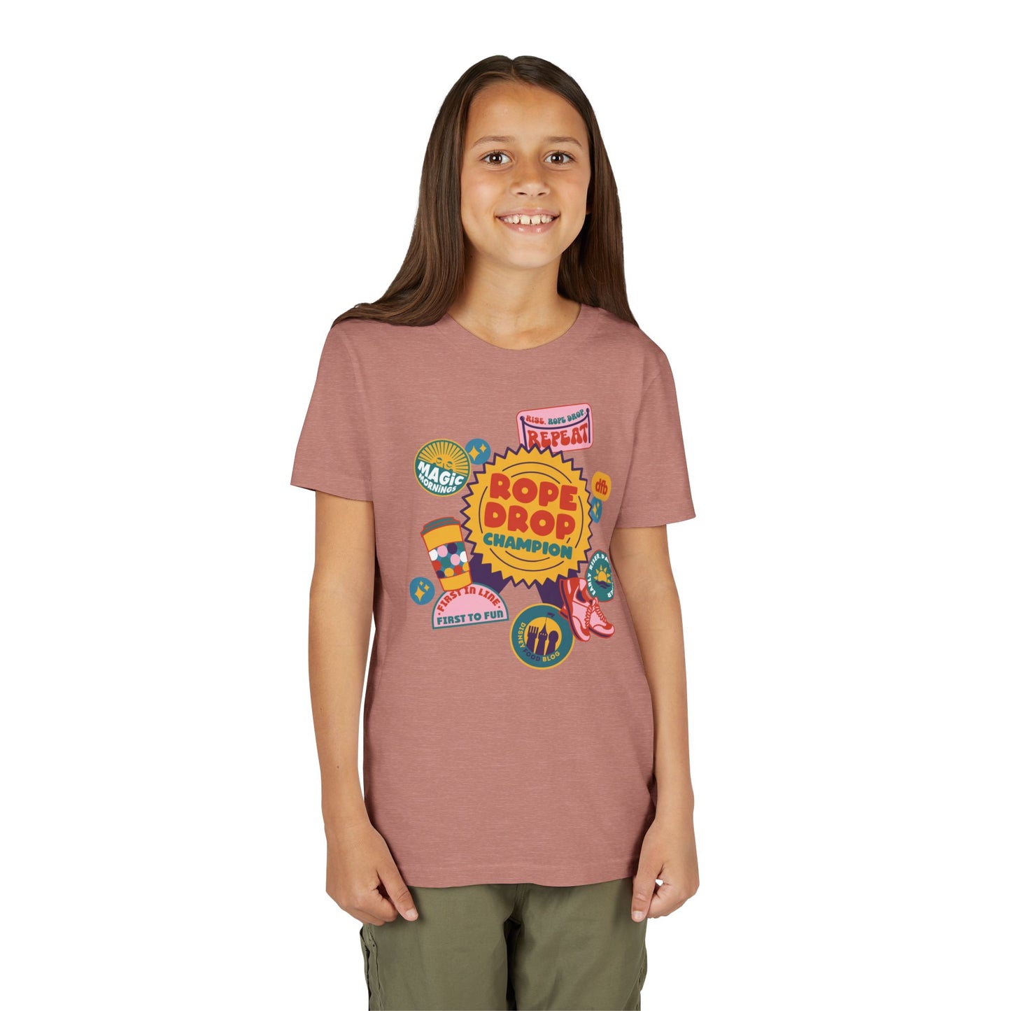 Rope Drop Champion - Kid's Short Sleeve Tee Shirt