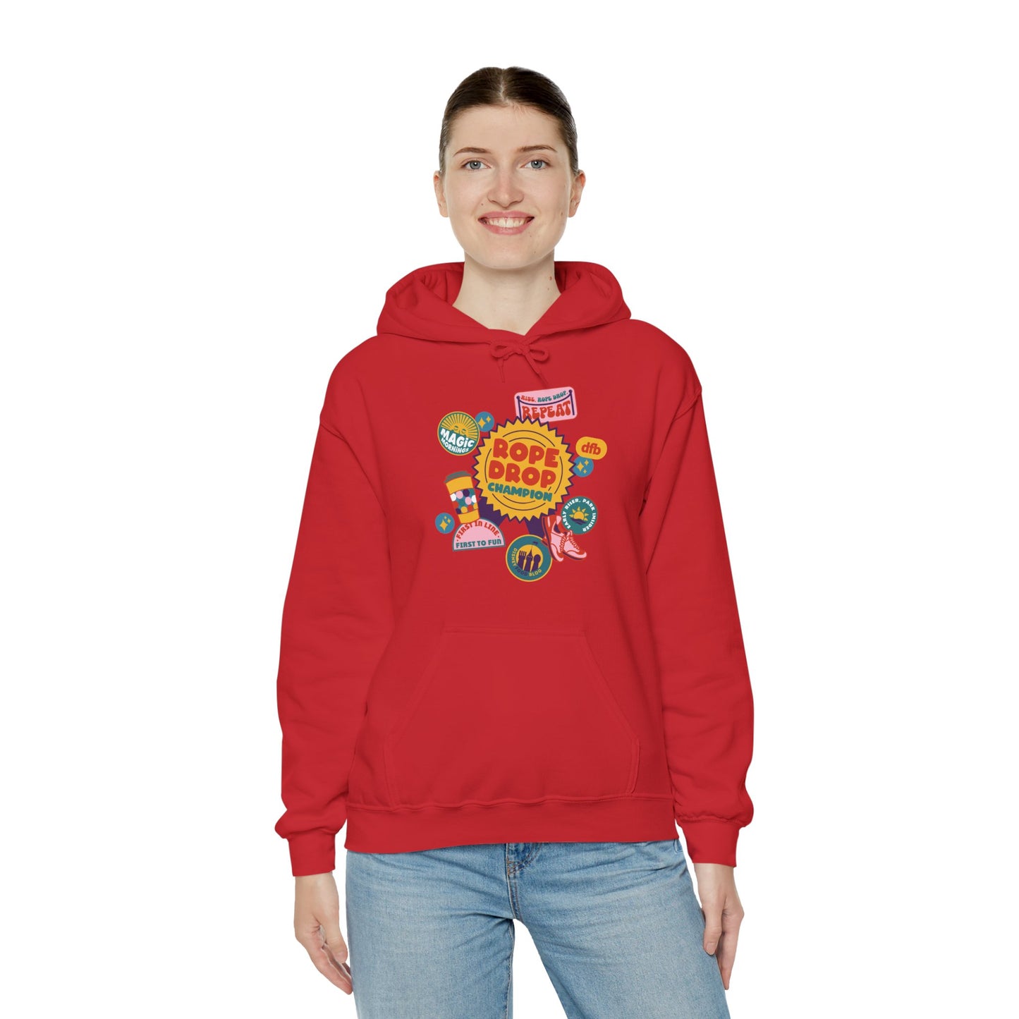 Rope Drop Champion - Adult Hoodie Sweatshirt