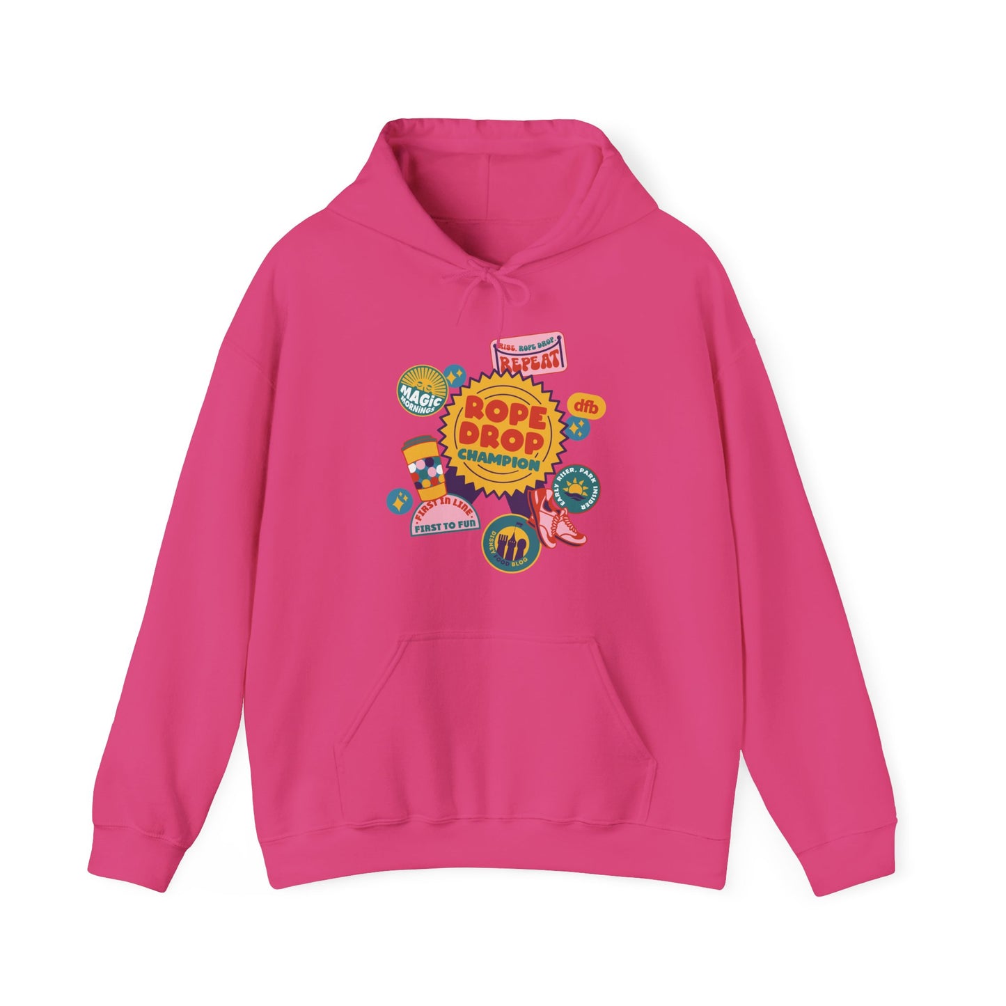 Rope Drop Champion - Adult Hoodie Sweatshirt