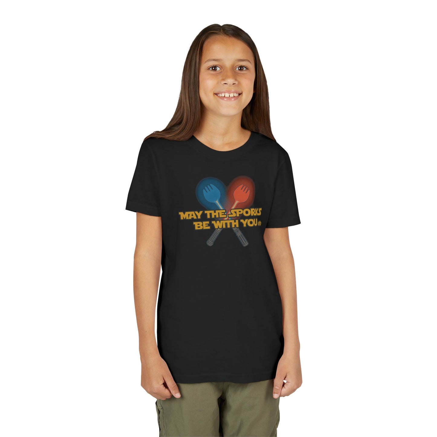 May the Sporks Be With You - Kid's Short Sleeve Tee Shirt
