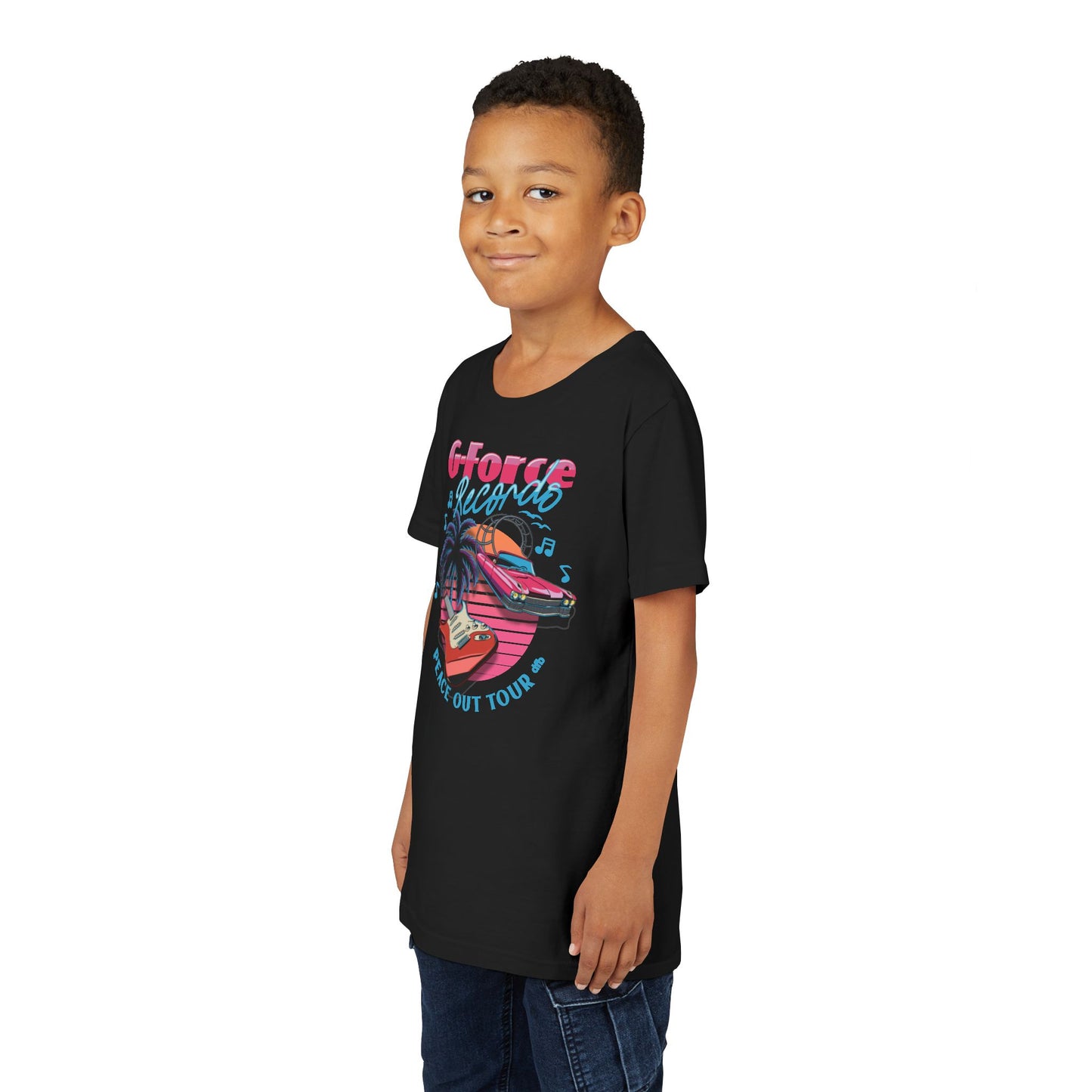 Peace Out Tour - Kid's Short Sleeve Tee Shirt