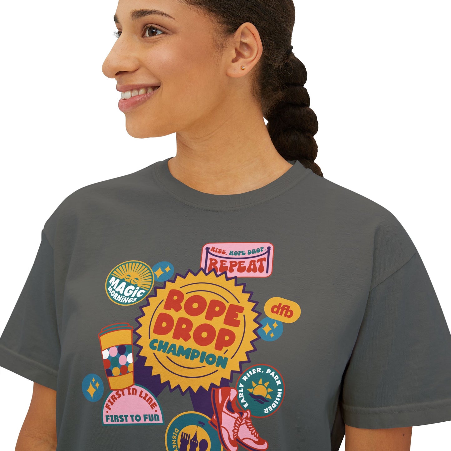 Rope Drop Champion - Women's Boxy Tee