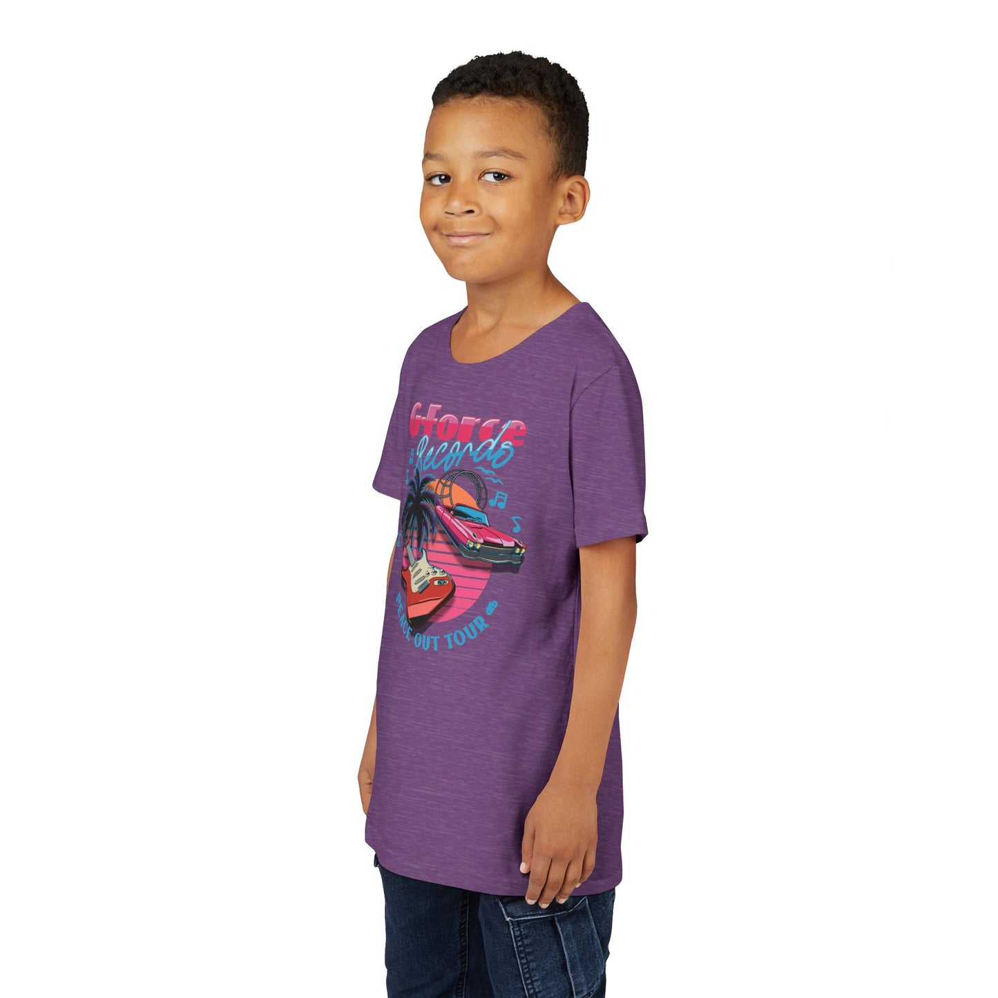 Peace Out Tour - Kid's Short Sleeve Tee Shirt