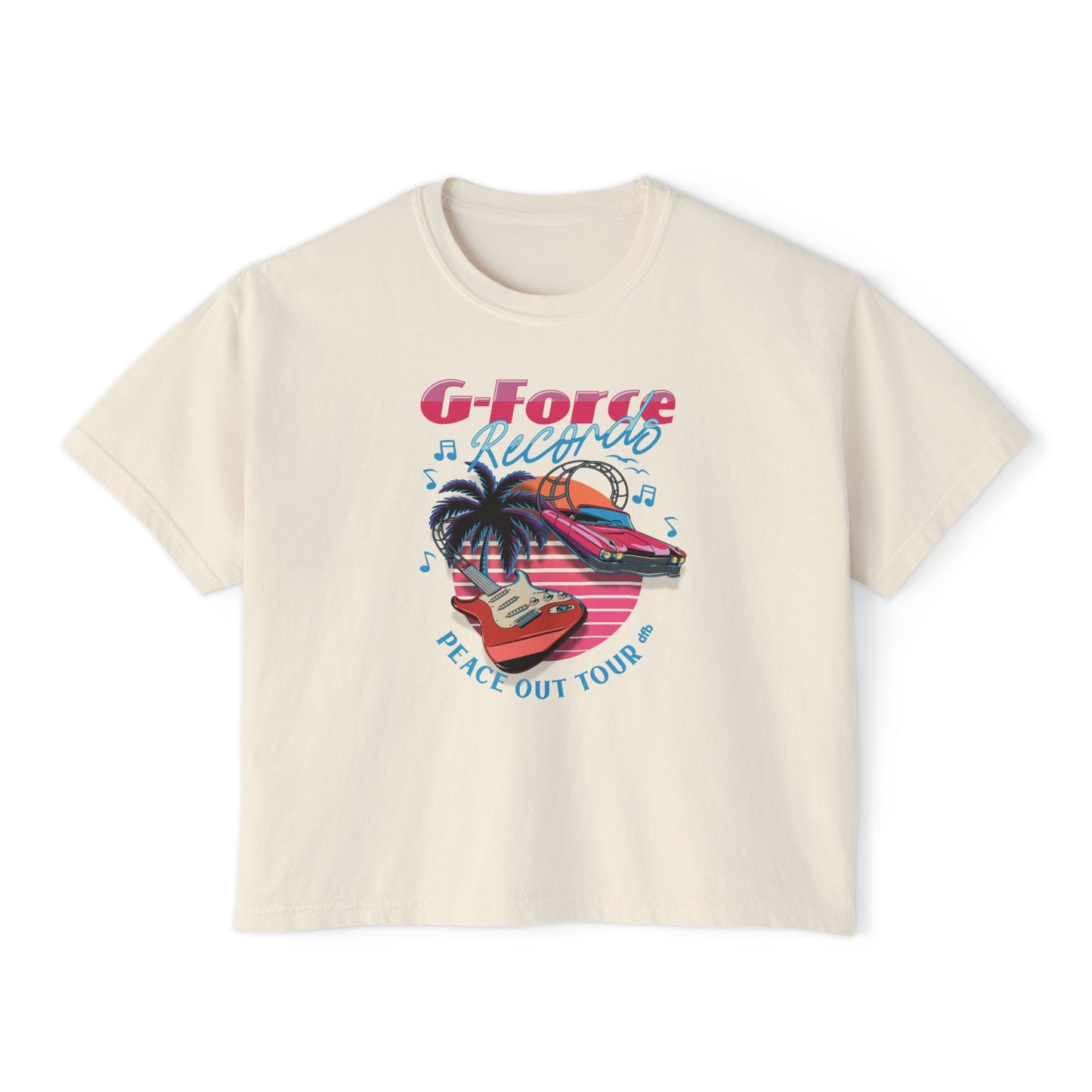 Peace Out Tour - Women's Boxy Tee
