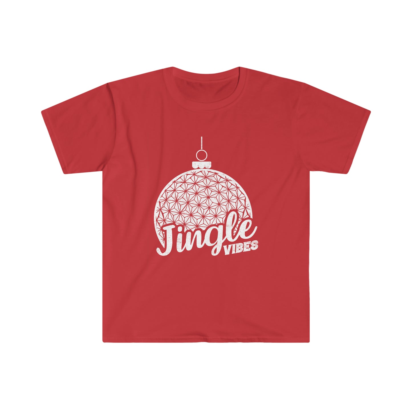 Jingle Vibes EPCOT Holidays Tshirt Adult Unisex