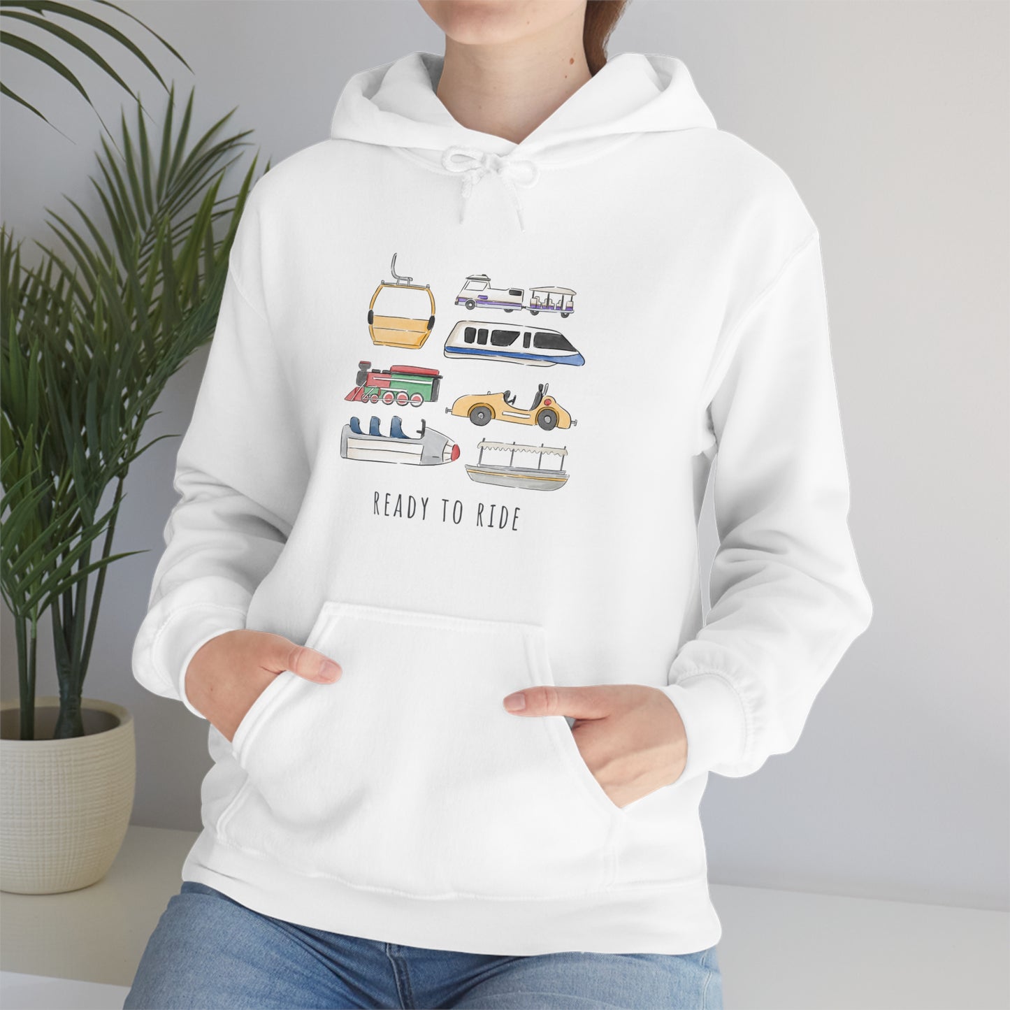 Ready To Ride - Adult Unisex Hoodie Sweatshirt