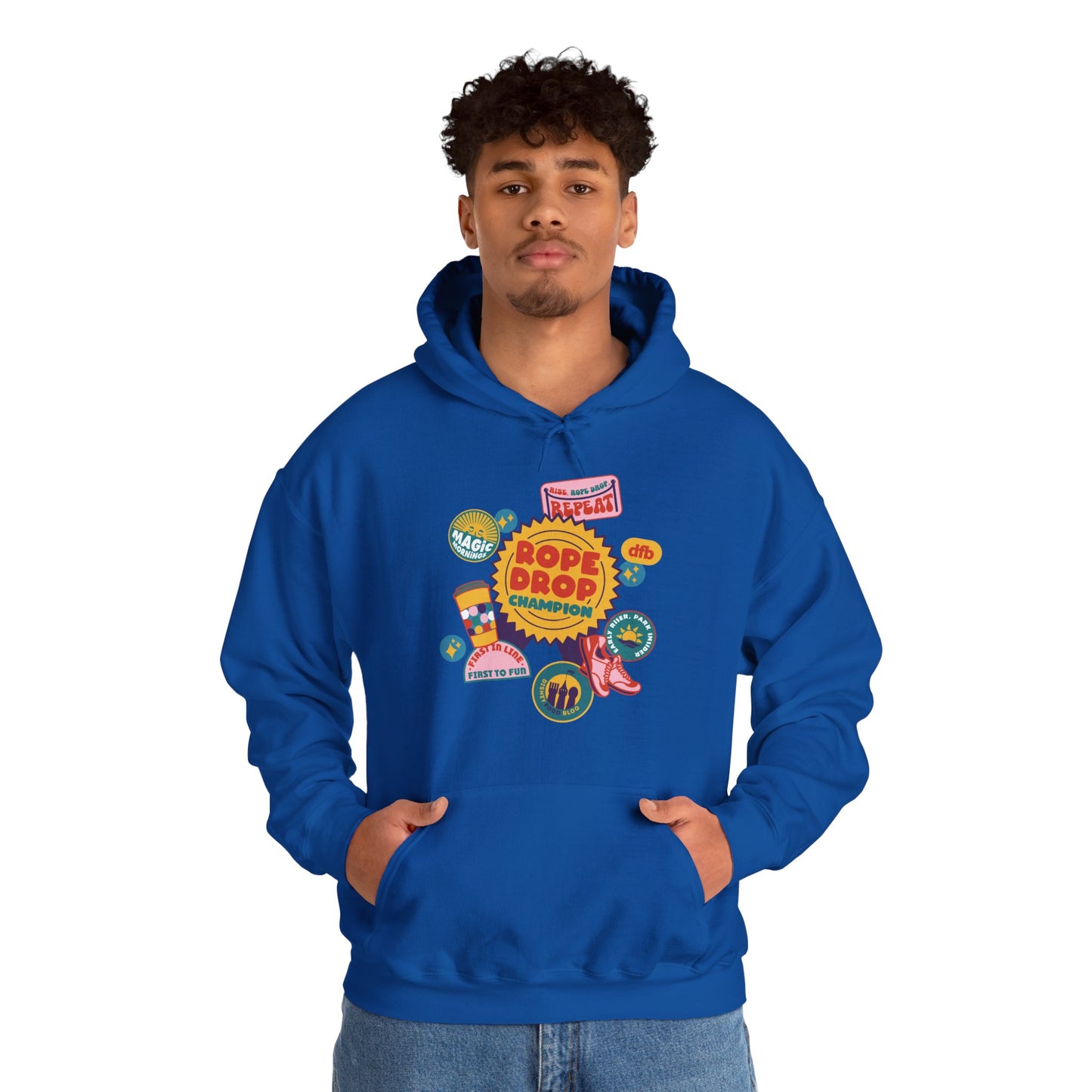 Rope Drop Champion - Adult Hoodie Sweatshirt