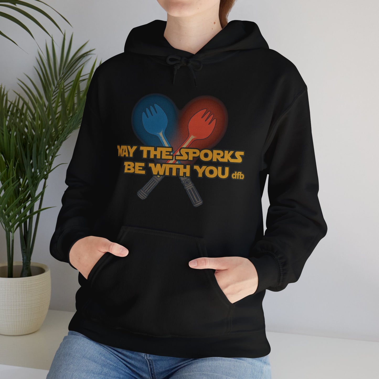 May the Sporks Be With You - Adult Hoodie Sweatshirt