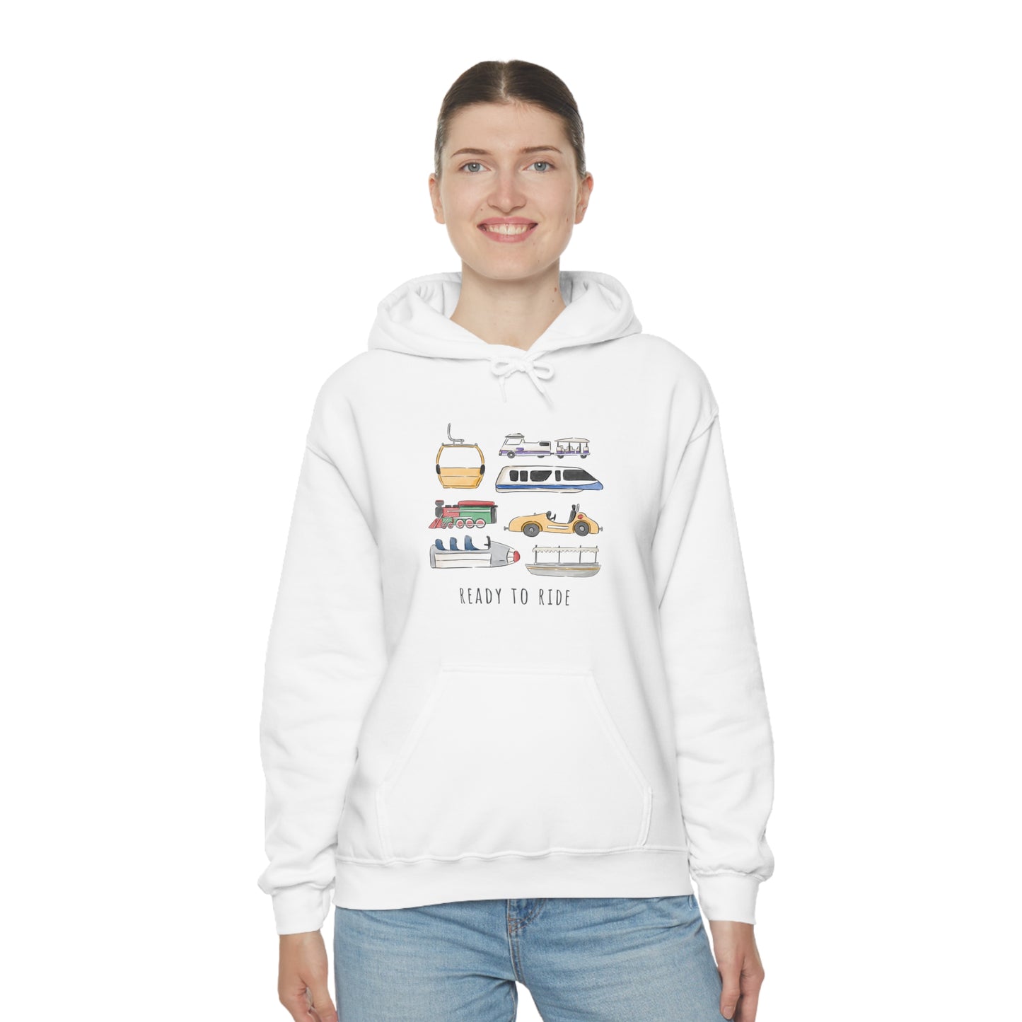 Ready To Ride - Adult Unisex Hoodie Sweatshirt