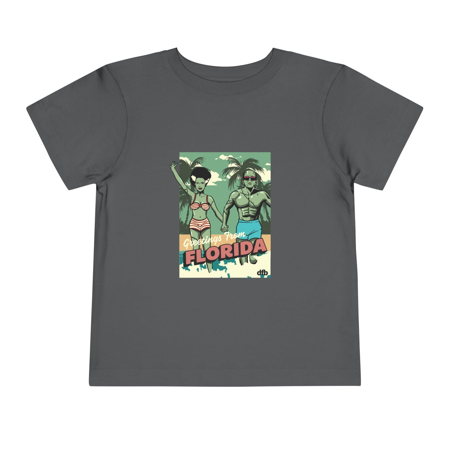 Monsters on Vacation - Toddler Tshirt