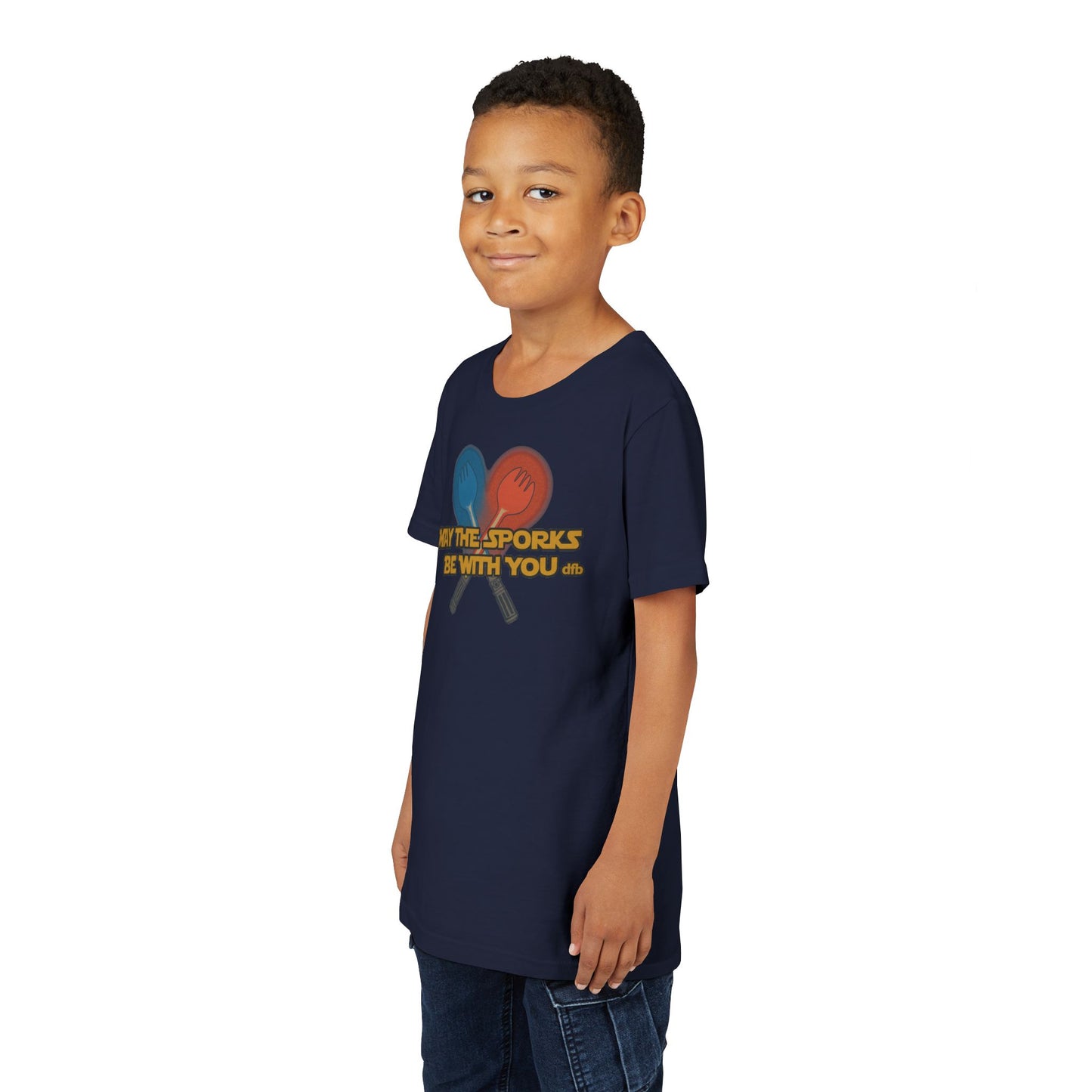 May the Sporks Be With You - Kid's Short Sleeve Tee Shirt