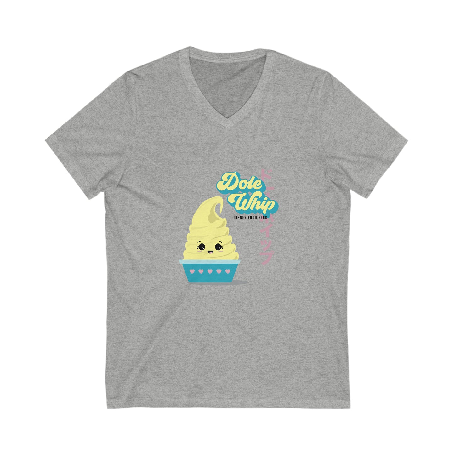 Pineapple Whip Unisex Jersey Short Sleeve V-Neck Tee