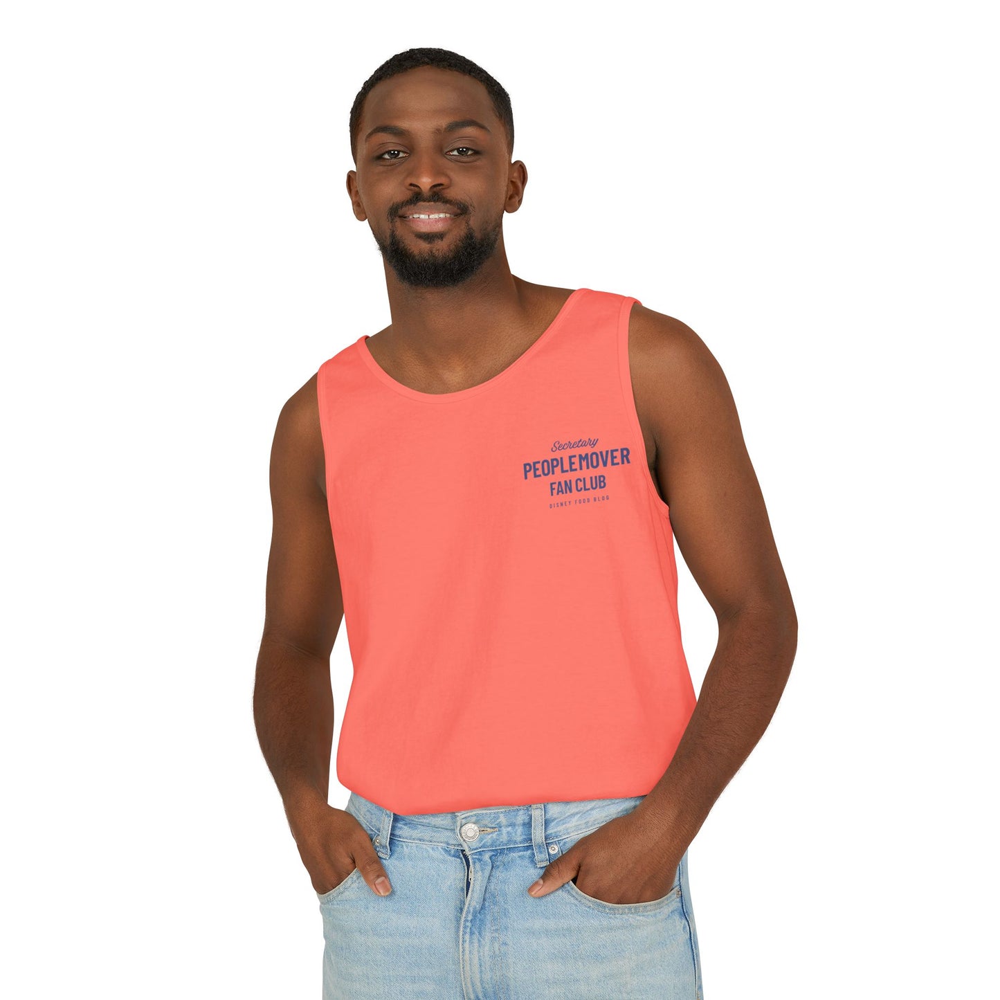 Peoplemover Fan Club - Unisex Garment-Dyed Tank Top
