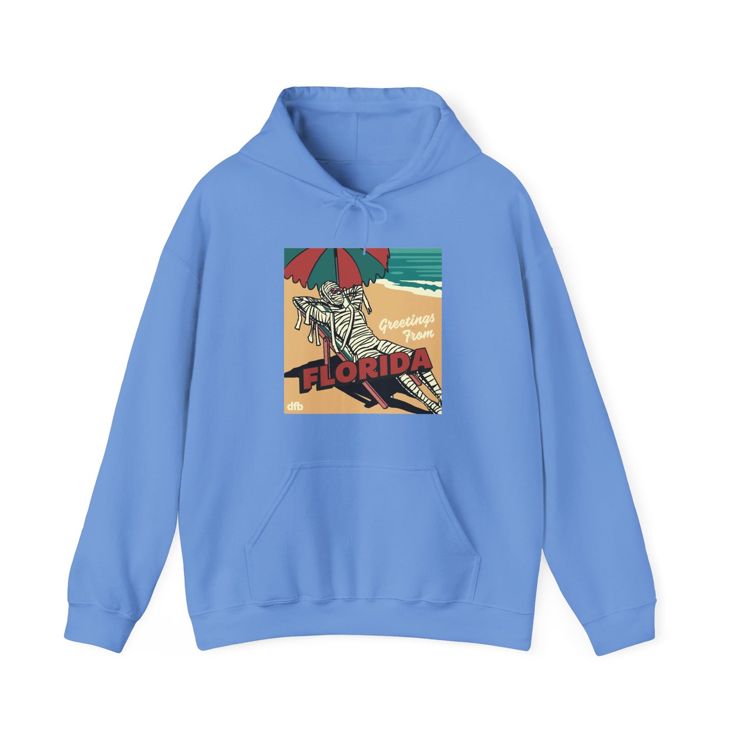 Monsters on Vacation - Adult Hoodie Sweatshirt