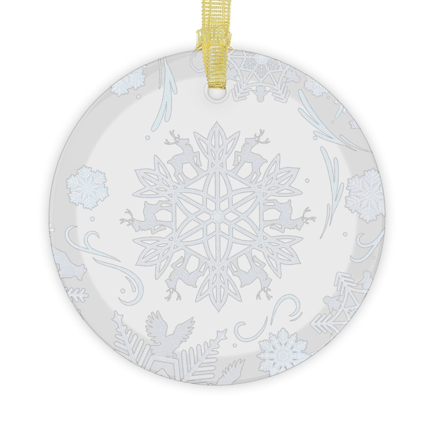 Reindeer - Merry Menagerie - Glass Ornaments