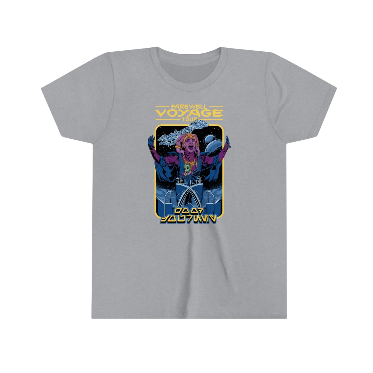 Star cruiser Farewell Voyage Tour Youth Short Sleeve Tee Shirt