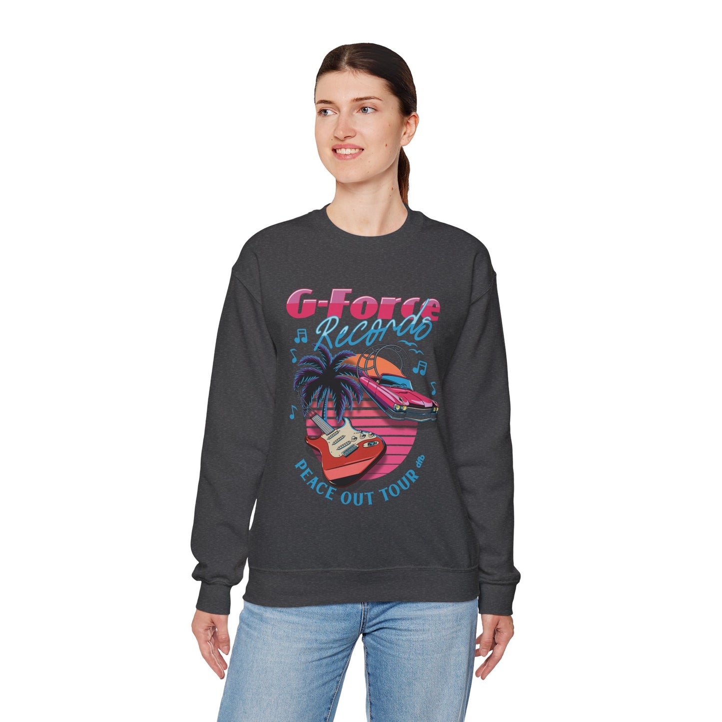 Peace Out Tour - Adult Crewneck Sweatshirt