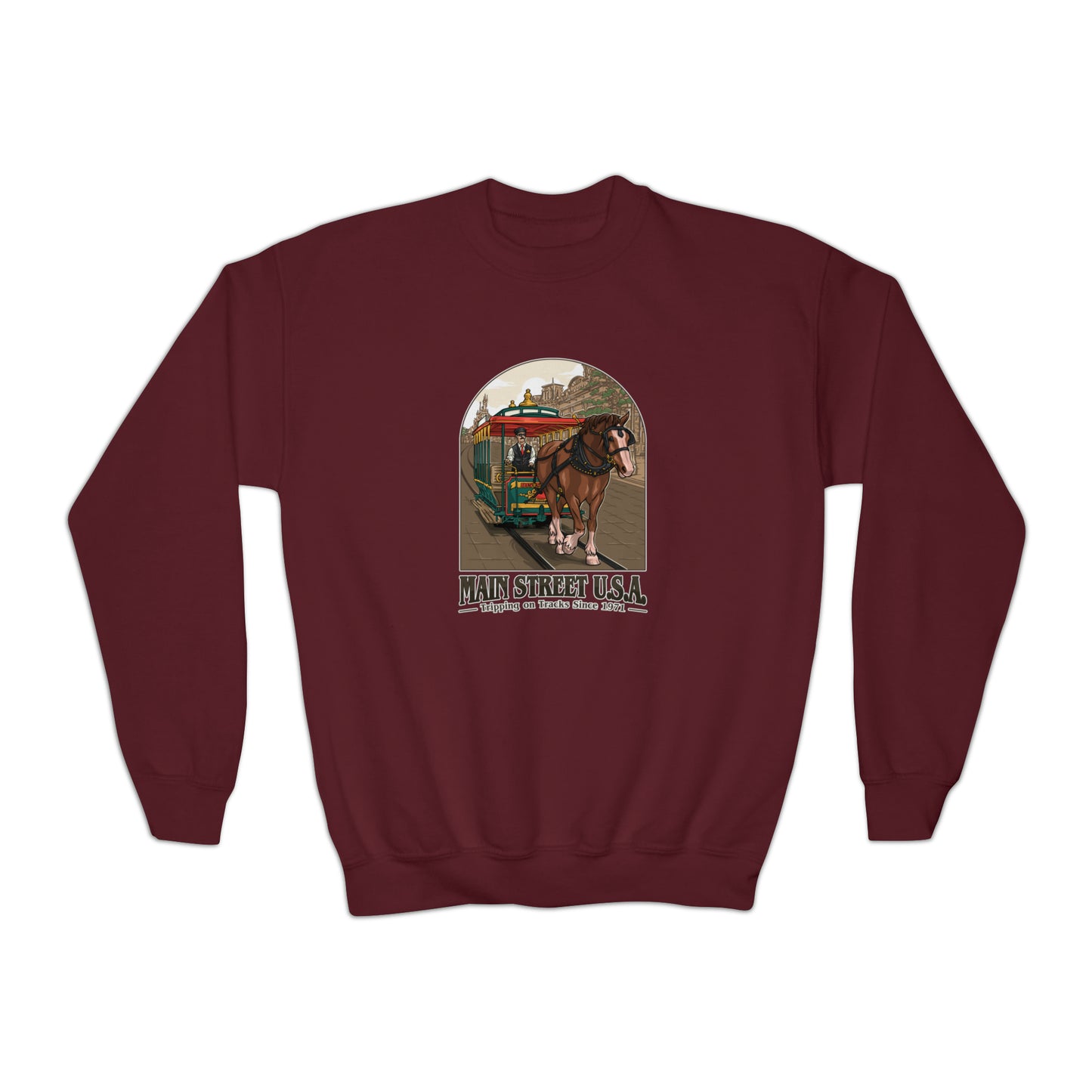 Main Street USA Trippin' Youth Crewneck Sweatshirt