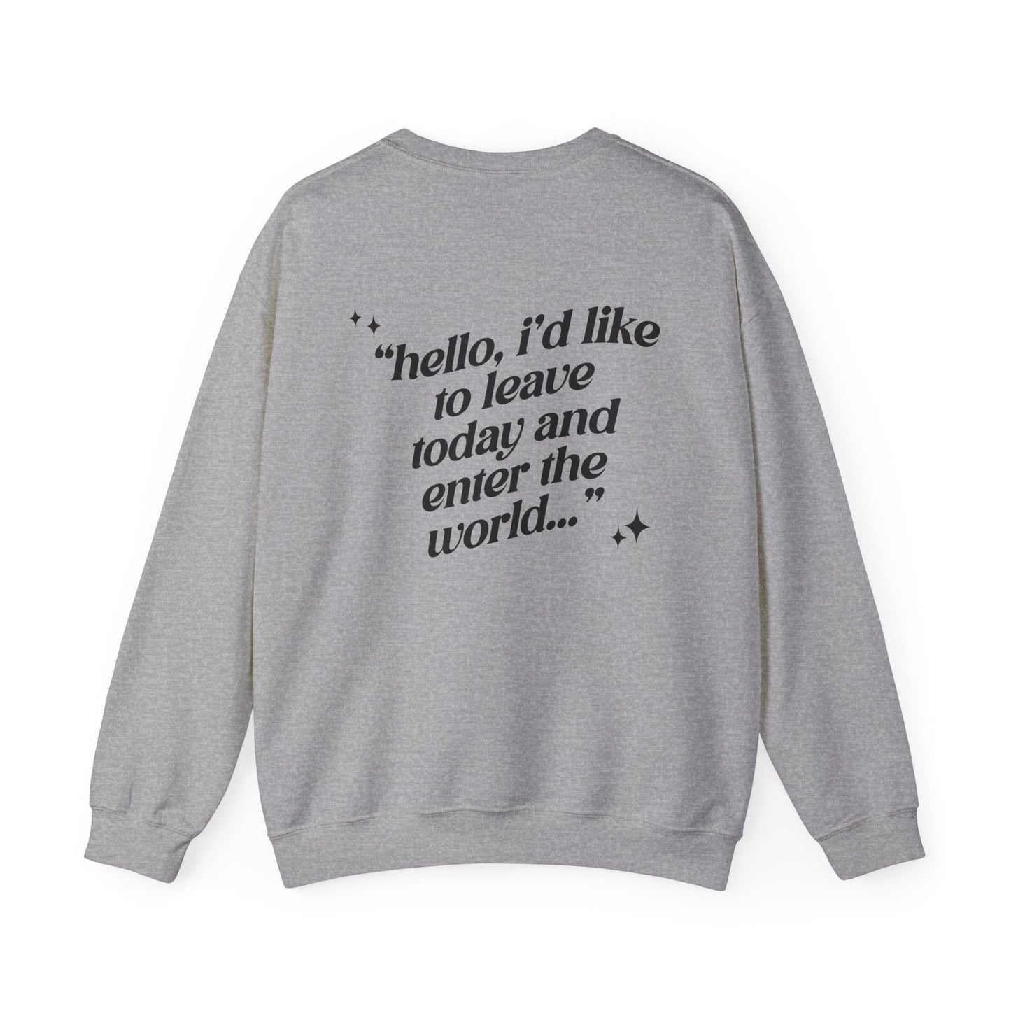 Magic is Calling Double Sided - Adult Crewneck Sweatshirt