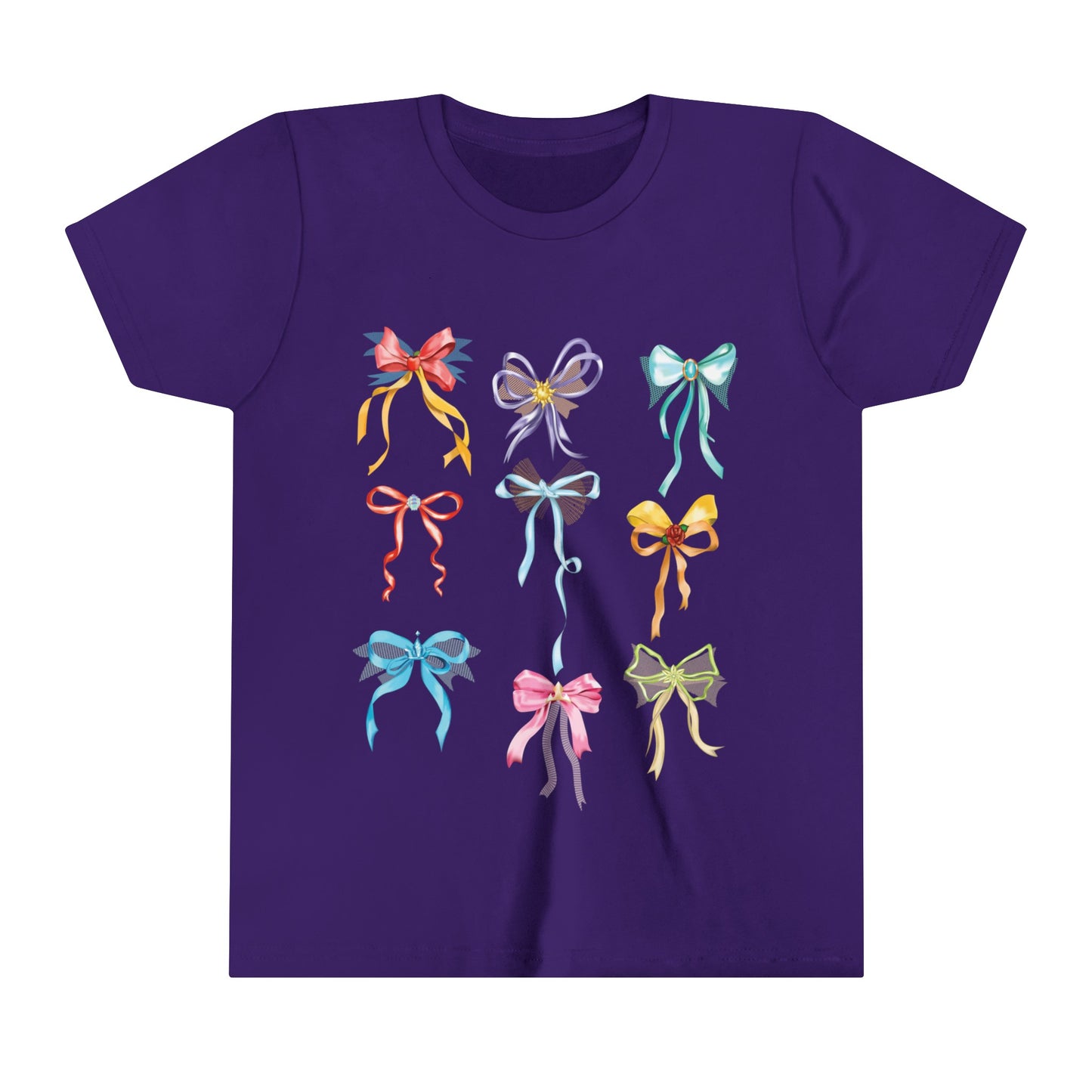 Bibbidi Bobbidi Bow - Princess Bows - Youth Short Sleeve Tee Shirt
