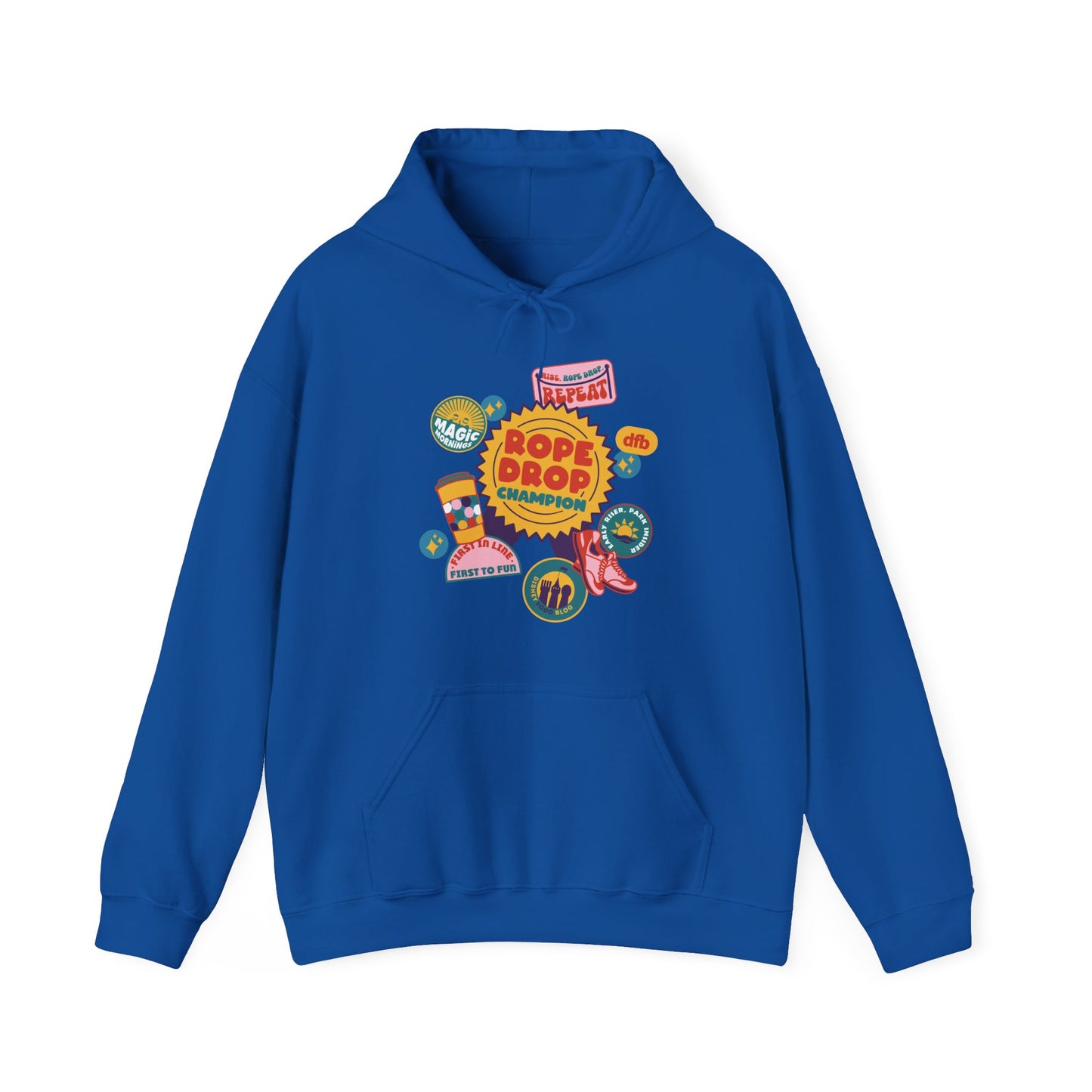 Rope Drop Champion - Adult Hoodie Sweatshirt
