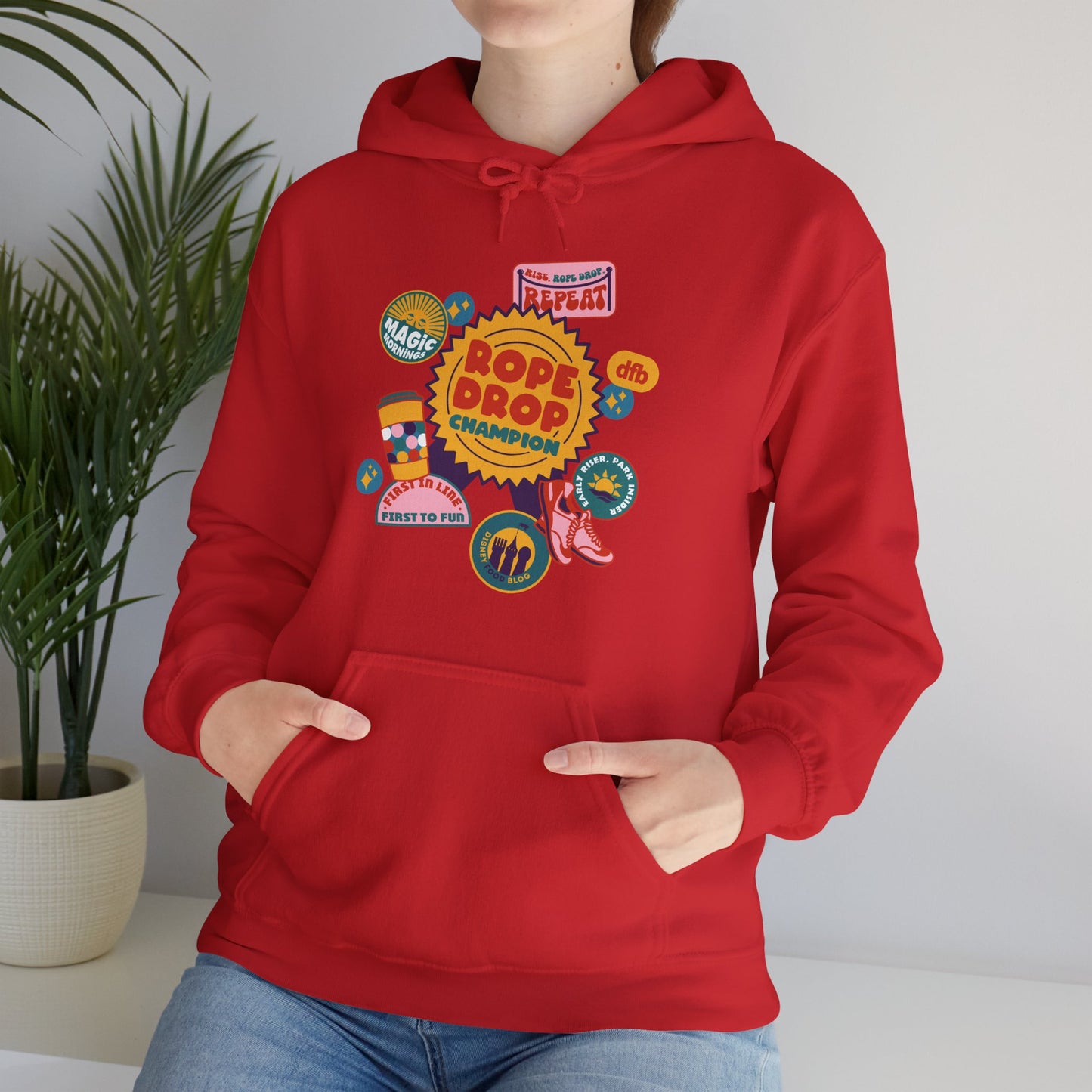 Rope Drop Champion - Adult Hoodie Sweatshirt
