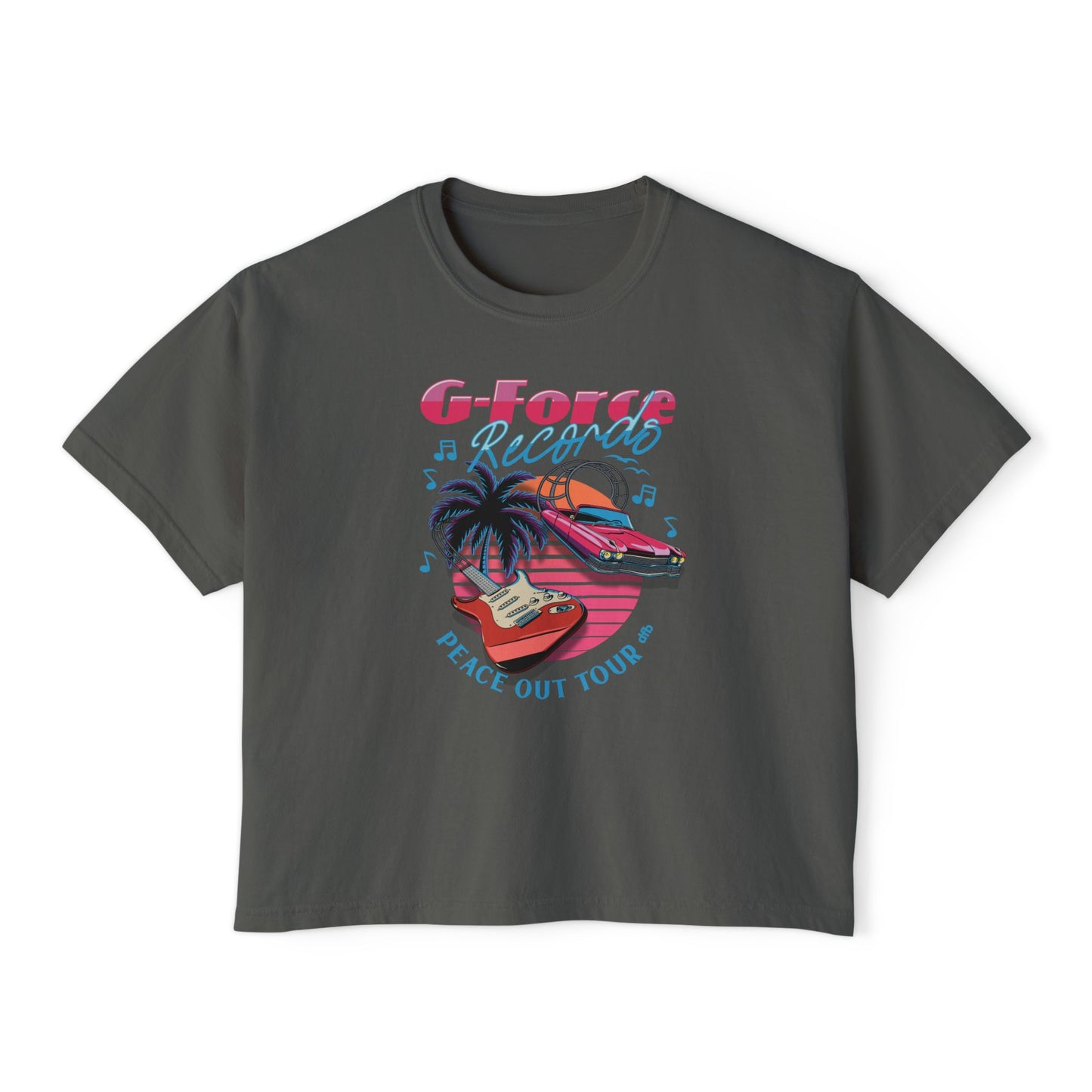 Peace Out Tour - Women's Boxy Tee
