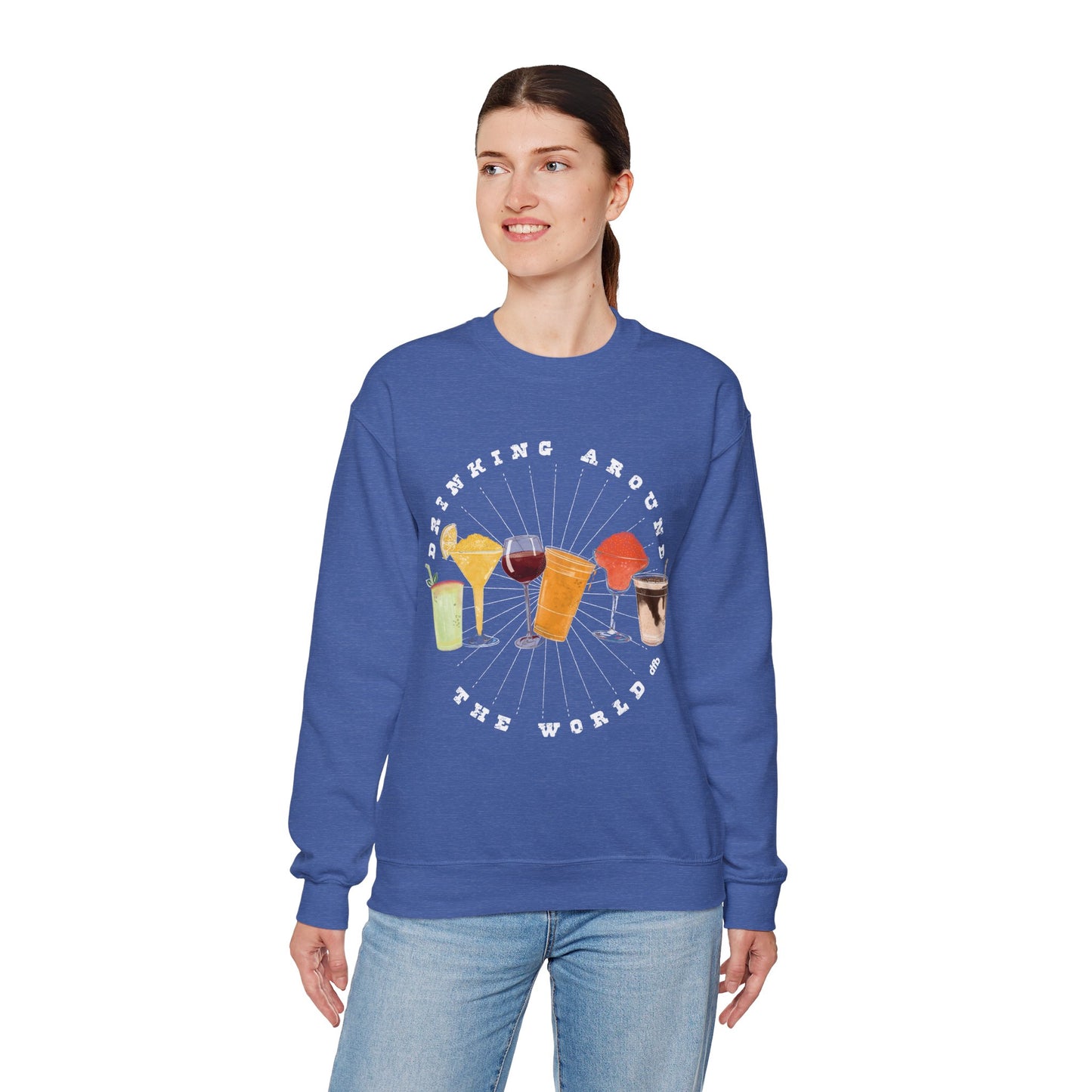 Drinking Around the World - Adult Sweatshirt
