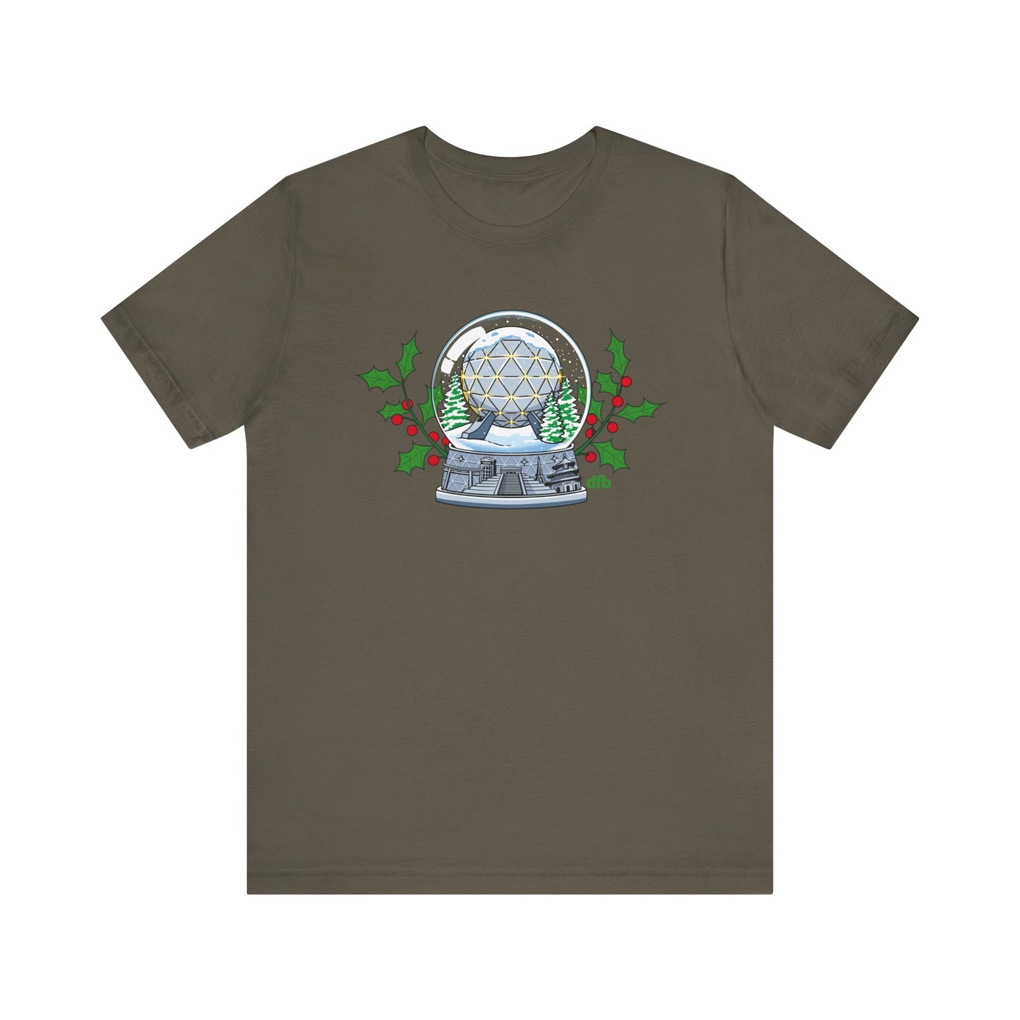 EPCOT Snowglobes - Adult Tee Shirt
