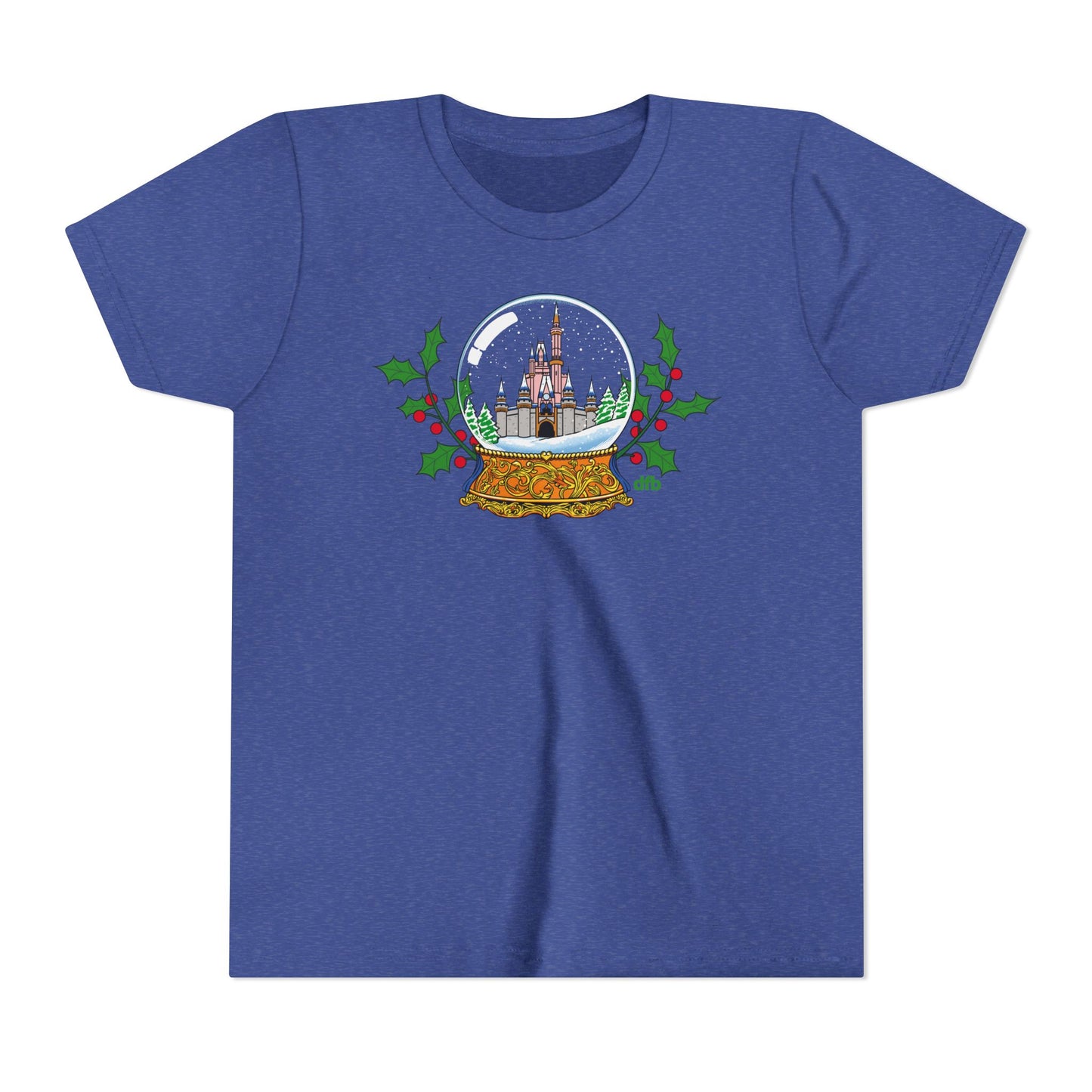 Magic Kingdom Snowglobes - Kid's Short Sleeve Tee Shirt