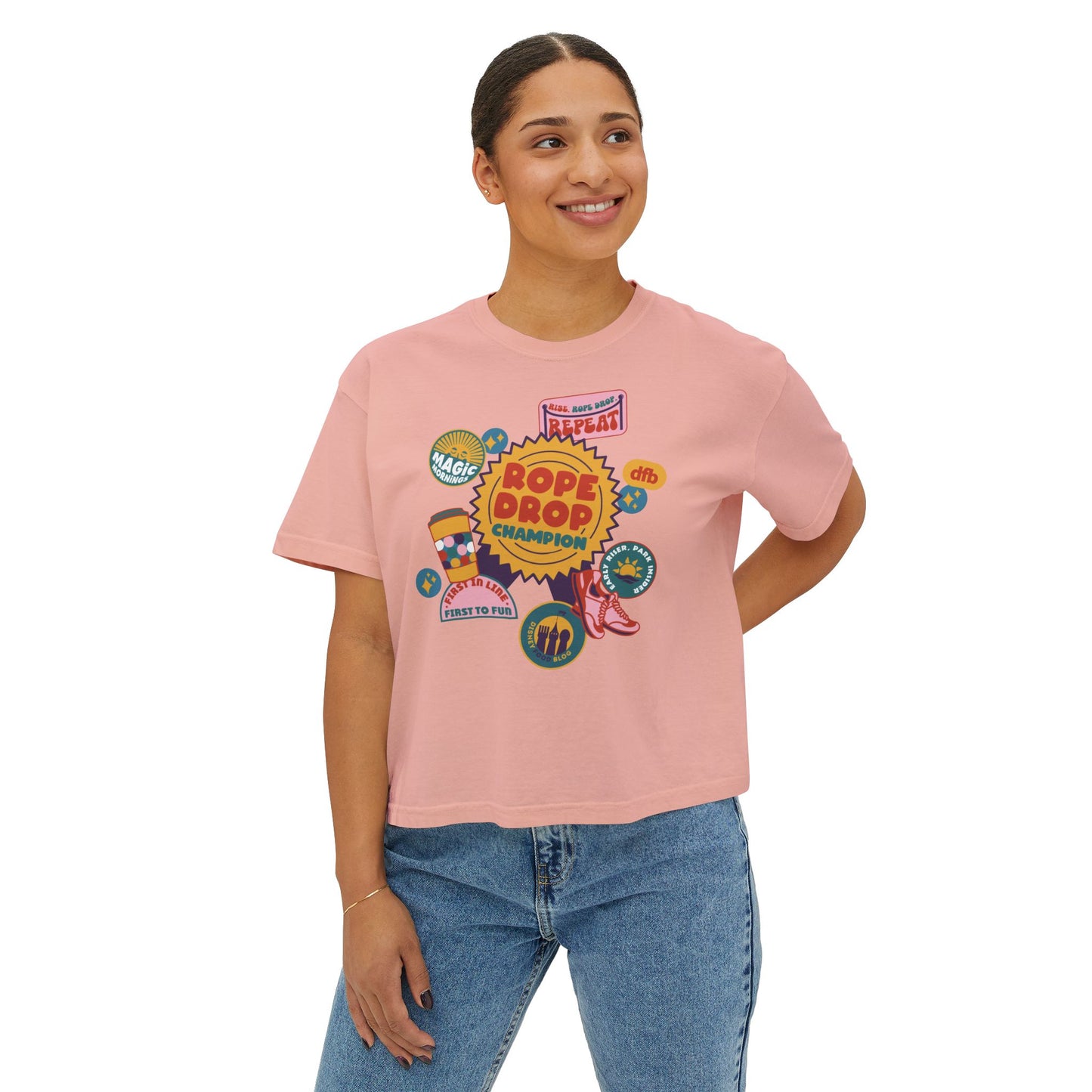 Rope Drop Champion - Women's Boxy Tee