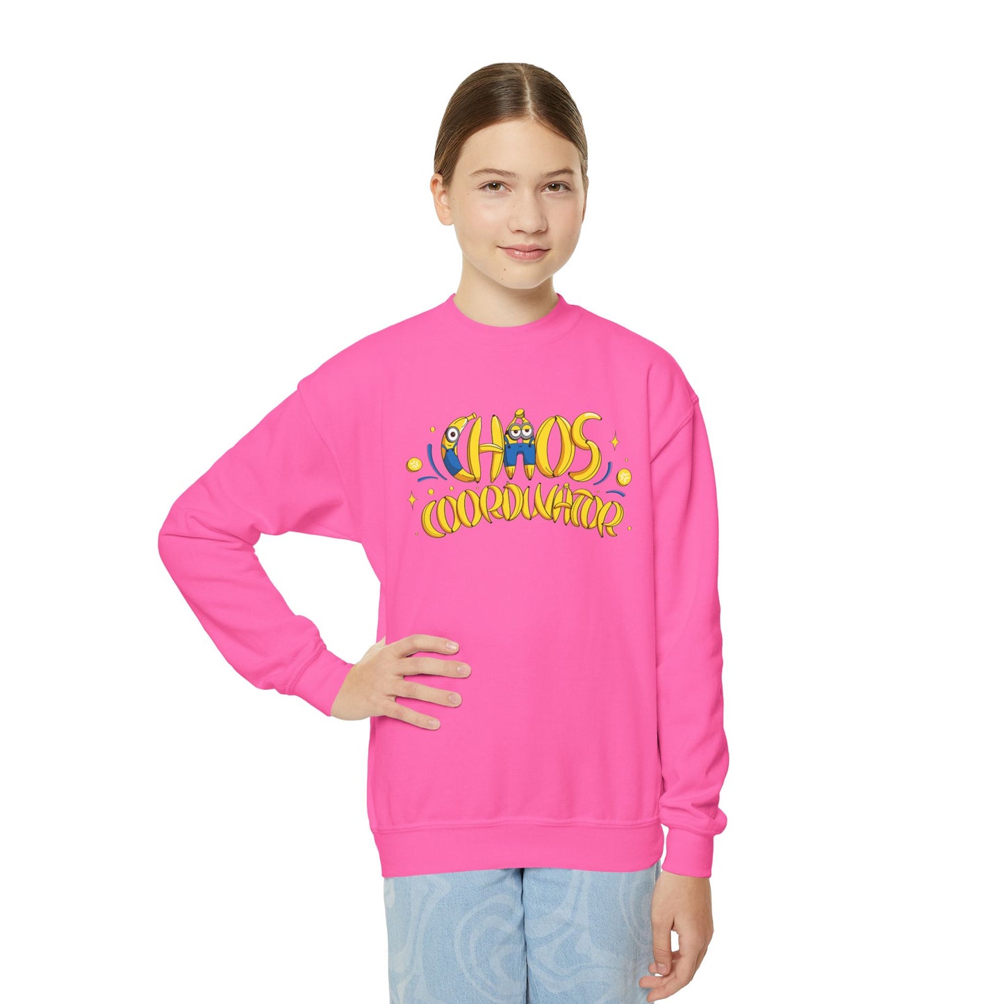 Chaos Coordinator - Youth Crewneck Sweatshirt